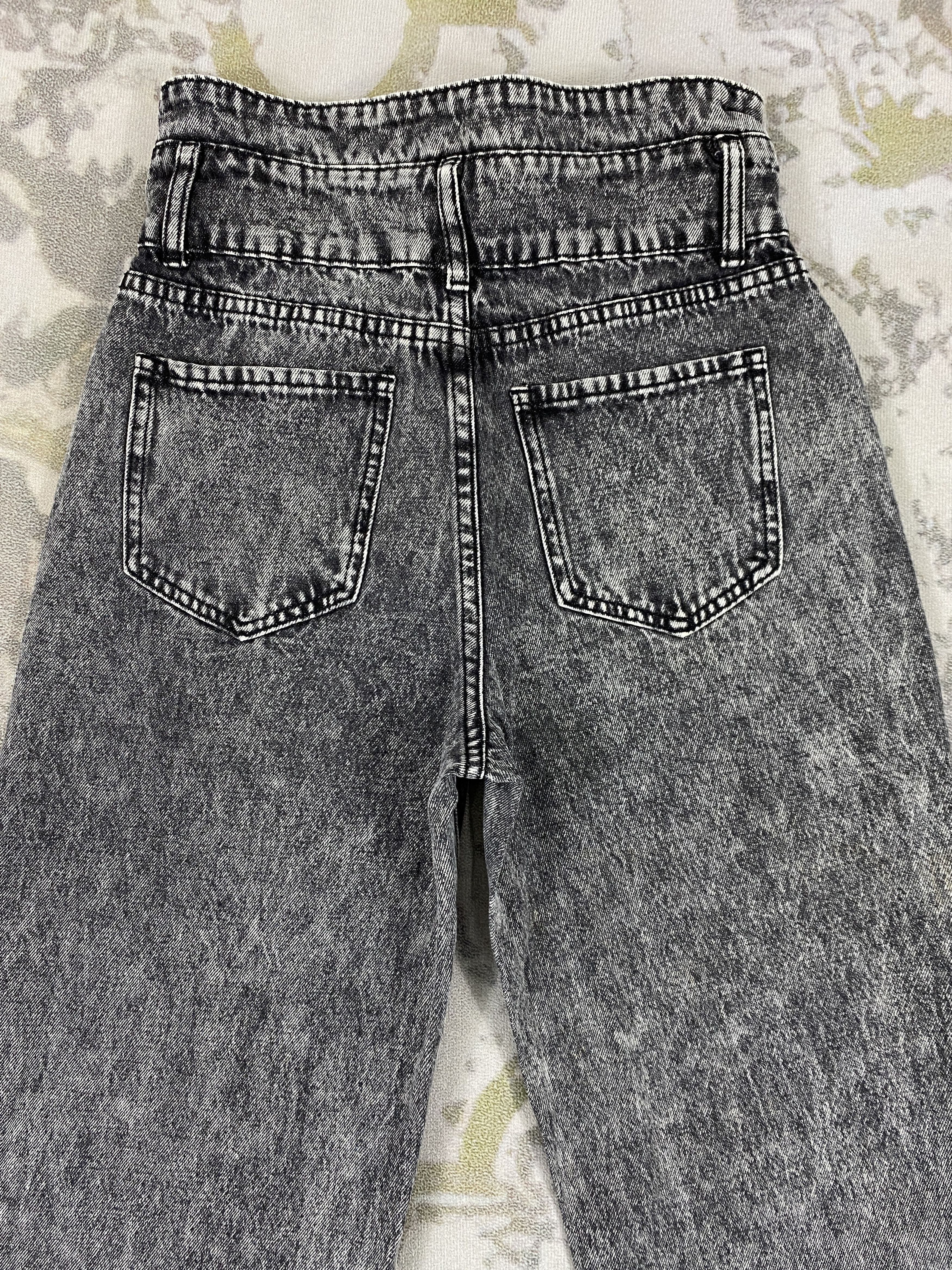 Japanese Brand Faded Black Vintage Dazy Jeans 28x29.5 Denim- JN3570 Size 28" / US 6 / IT 42 - 4 Thumbnail
