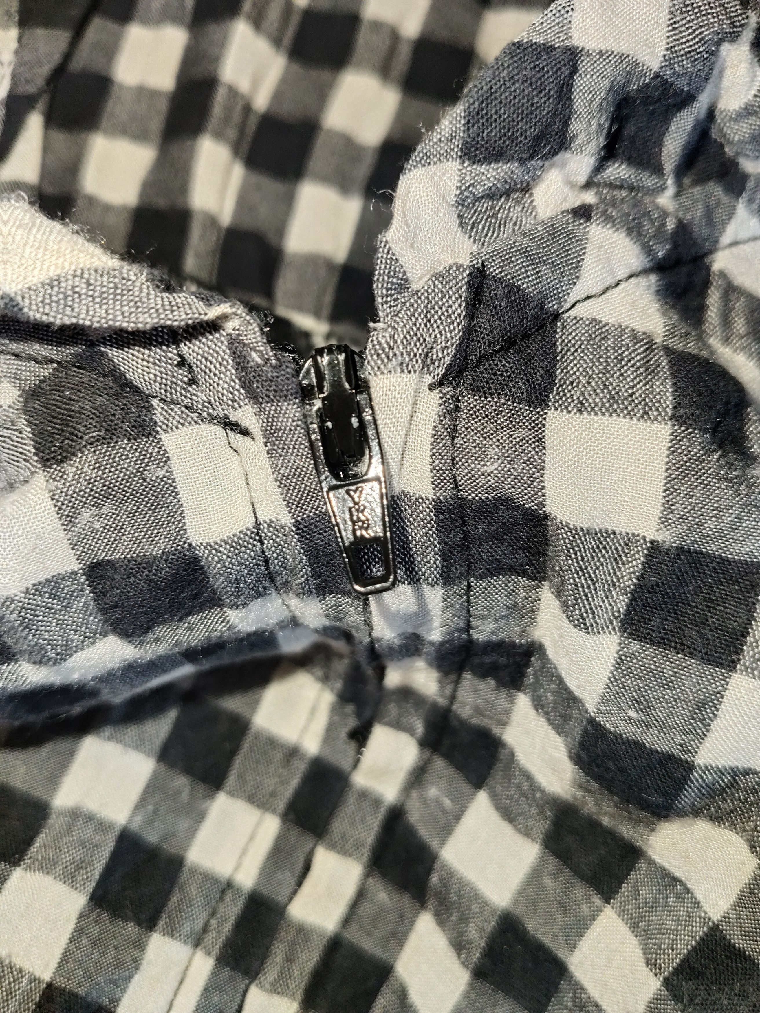 Y's Y's For Living Tartan Blouse (YOHJI YAMAMOTO ) Size S / US 4 / IT 40 - 4 Thumbnail