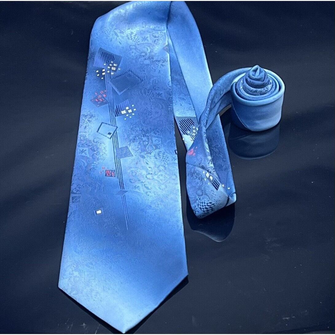 Towncraft Town Craft gorgeous bright blue tie Size ONE SIZE - 3 Thumbnail