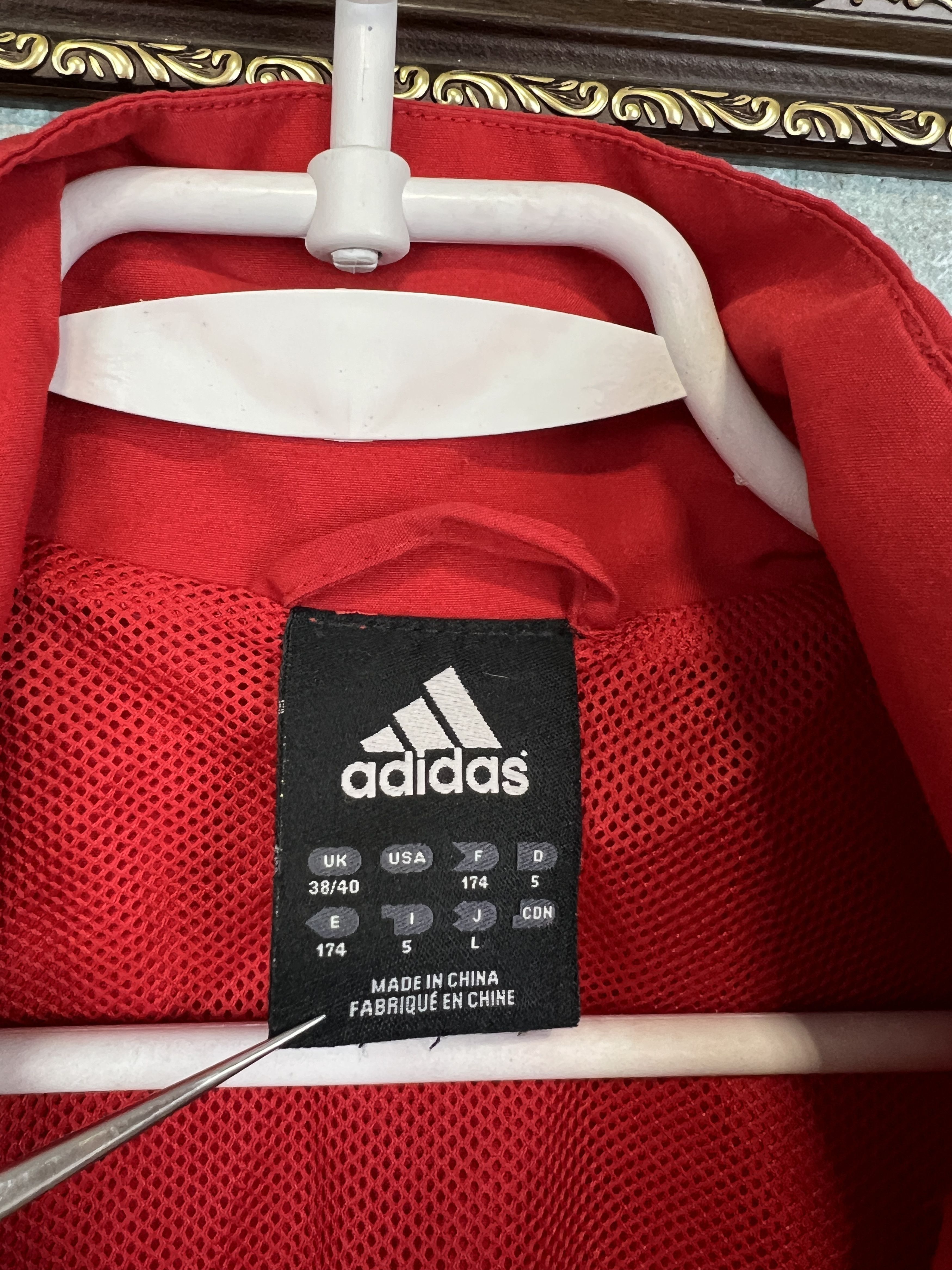 Adidas Adidas AC Milan Football Jacket Soccer Track Top Rare Size US M / EU 48-50 / 2 - 7 Thumbnail