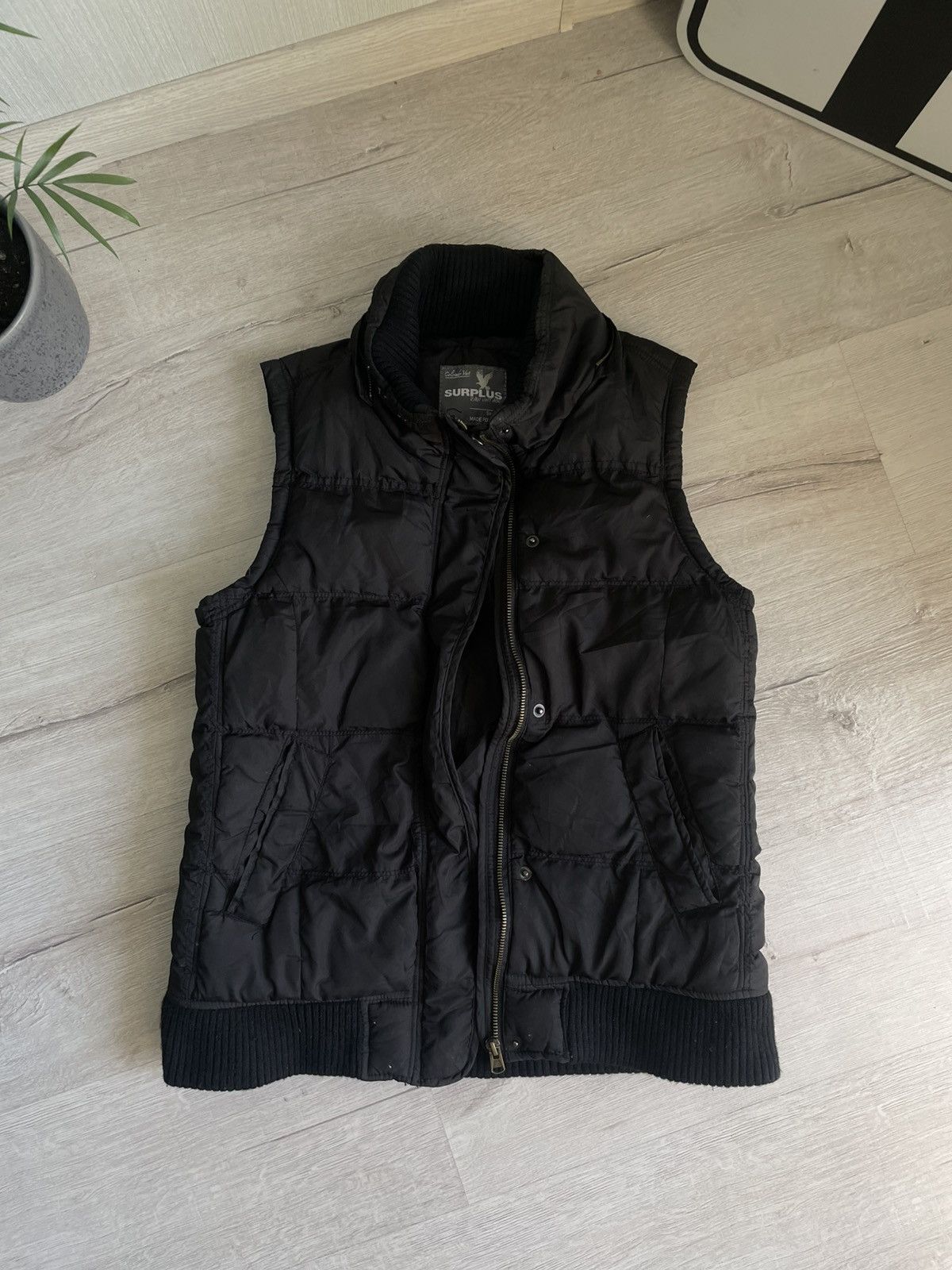 Japanese Brand Vintage Military Surplus Nylon Goose Down Vest Y2k Size M / US 6-8 / IT 42-44 - 6 Thumbnail