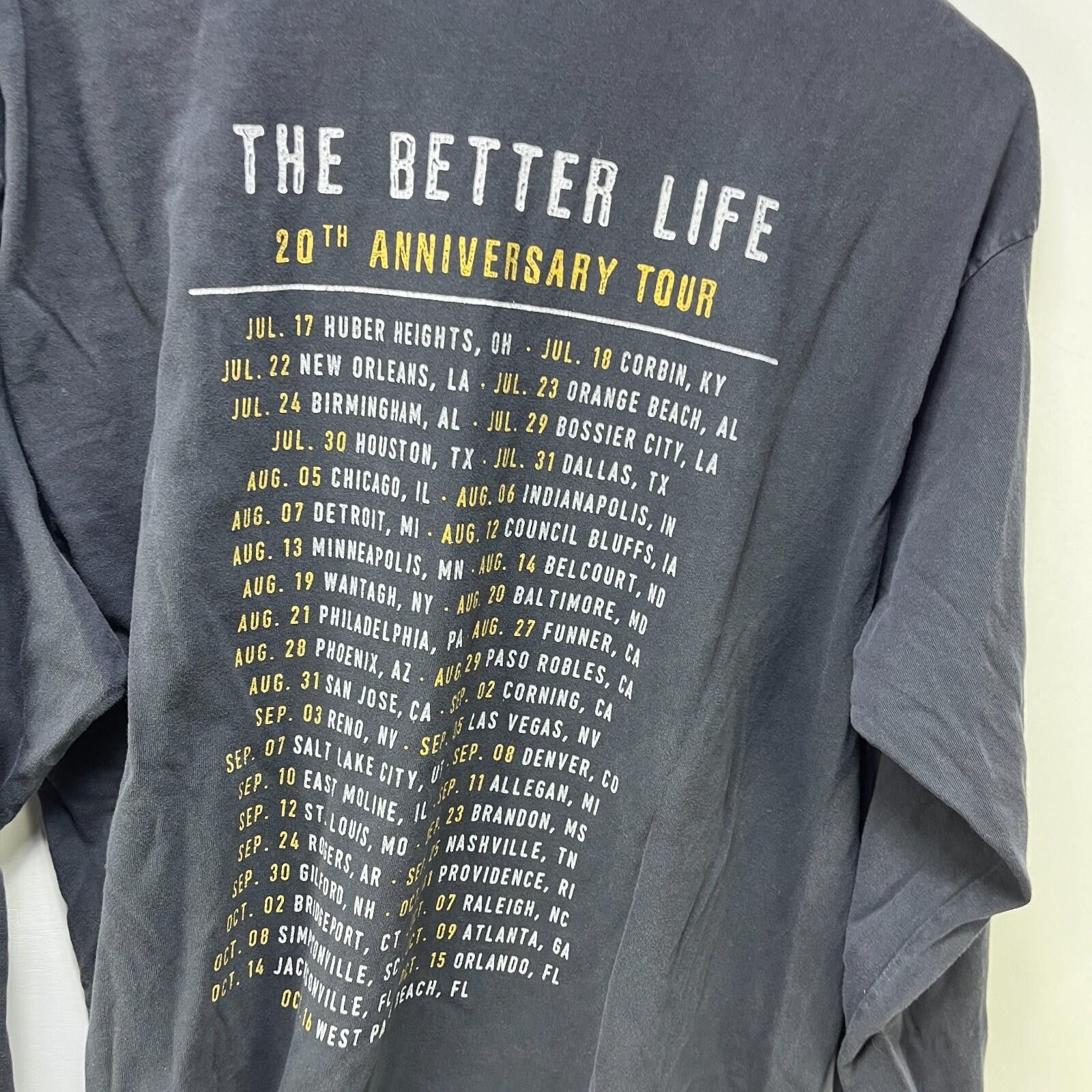 Vintage 3 Doors Down The Better Life 20th Anniversary Tour Shirt XL Size US XL / EU 56 / 4 - 7 Thumbnail