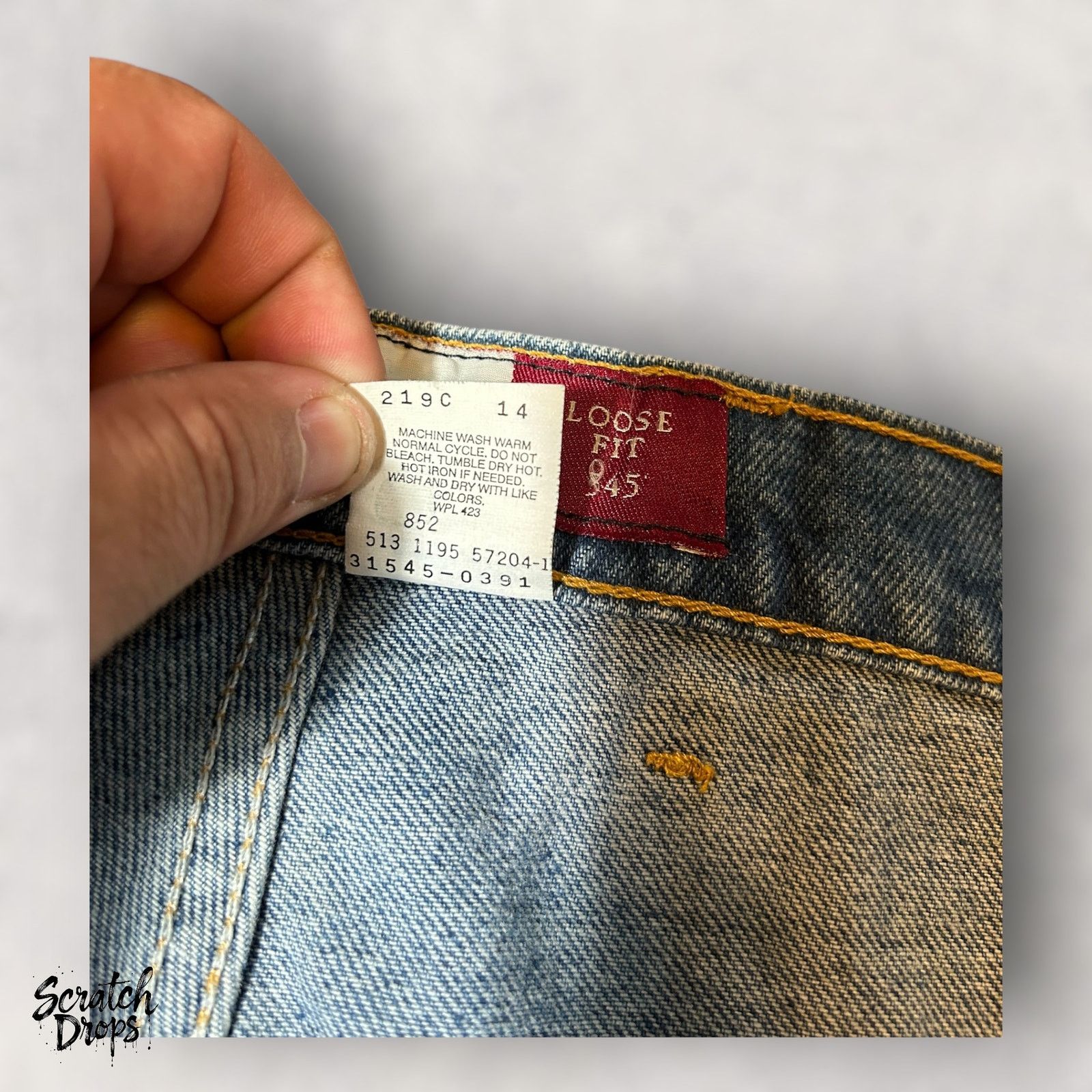 Levi's Vintage Levi's 545 Men's Shorts NWT Deadstock W54 L32 Loose Size US 38 / EU 54 - 2 Thumbnail