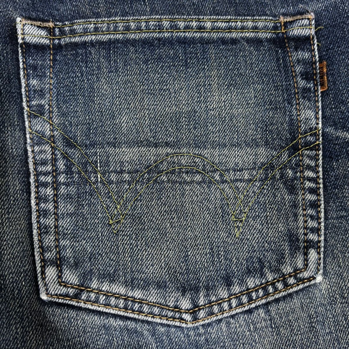Edwin RARE 90s EDWIN 505XX DISTRESSED SELVEDGE REDLINE DENIM JEANS Size US 34 / EU 50 - 17 Thumbnail