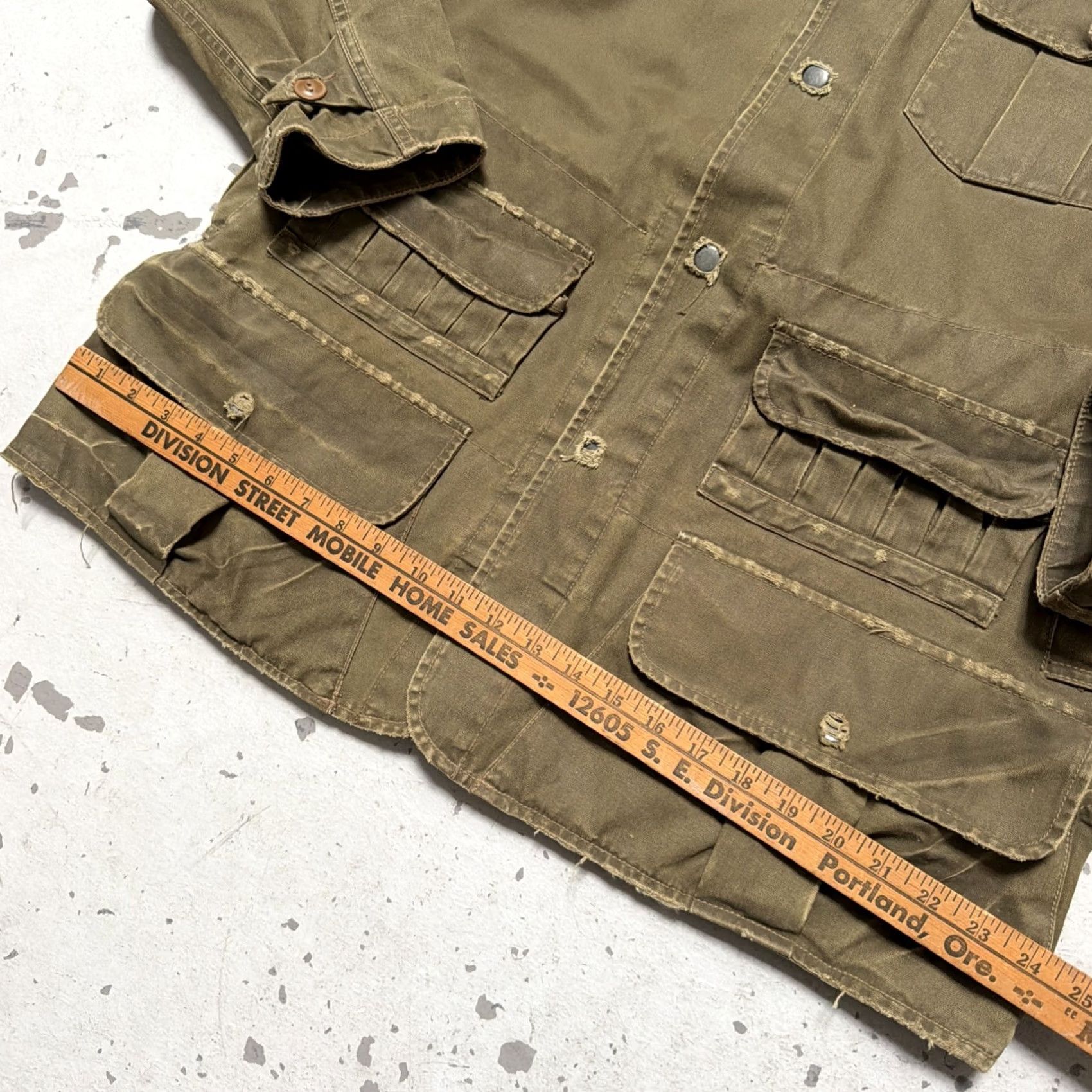 Polo Ralph Lauren VINTAGE Polo Ralph Lauren Hunting Shooting Canvas Fishing Camp Work Jacket L Mens Green 90s Outdoor Americana Game Size US L / EU 52-54 / 3 - 2 Thumbnail