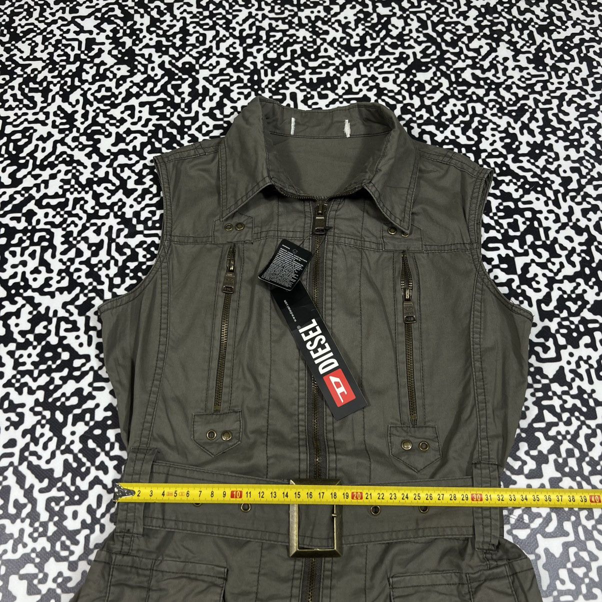 Diesel Vintage Y2K Diesel Japanese Style Belted Zip Casual Dress Size S / US 4 / IT 40 - 22 Thumbnail