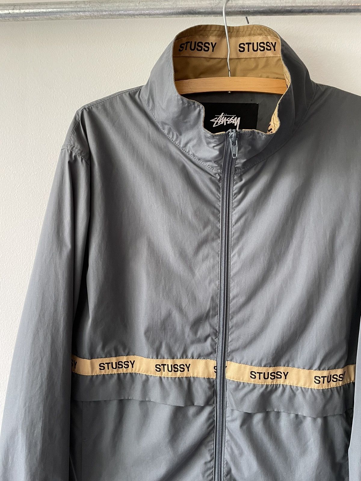 Streetwear Stussy Stussy Lewis Track Jacket Windbreaker Grailed