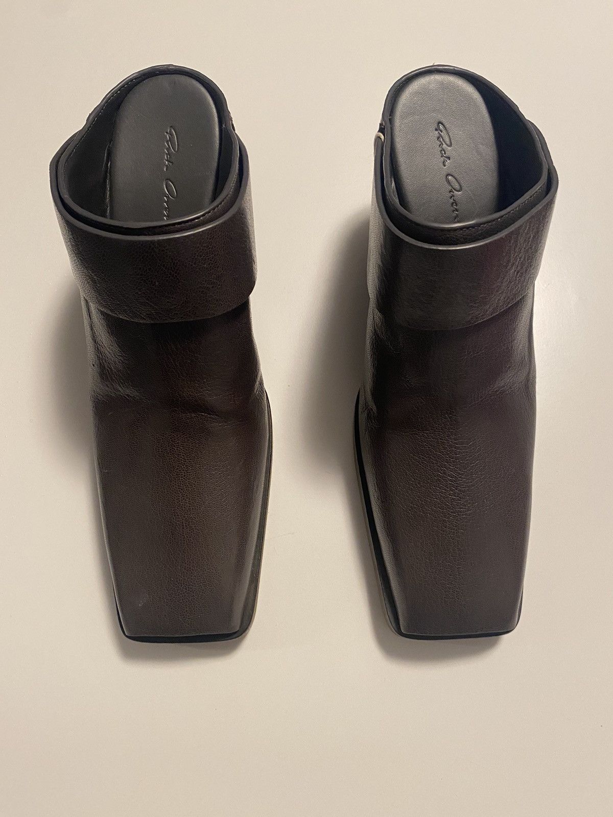 Rick Owens Rick Owens Leather Mules Size US 6 / IT 36 - 3 Thumbnail