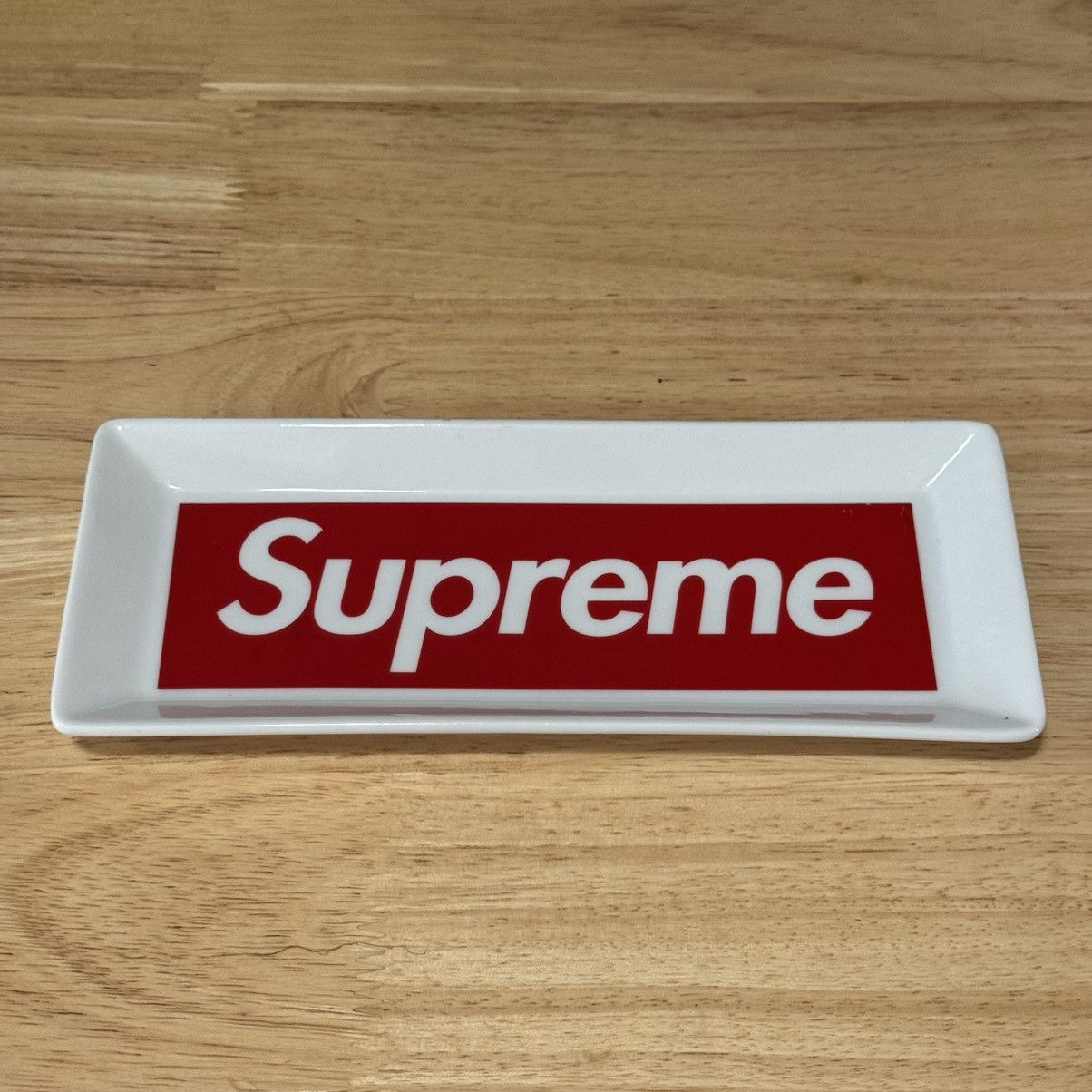 Supreme Box Logo Ceramic Tray | Grailed