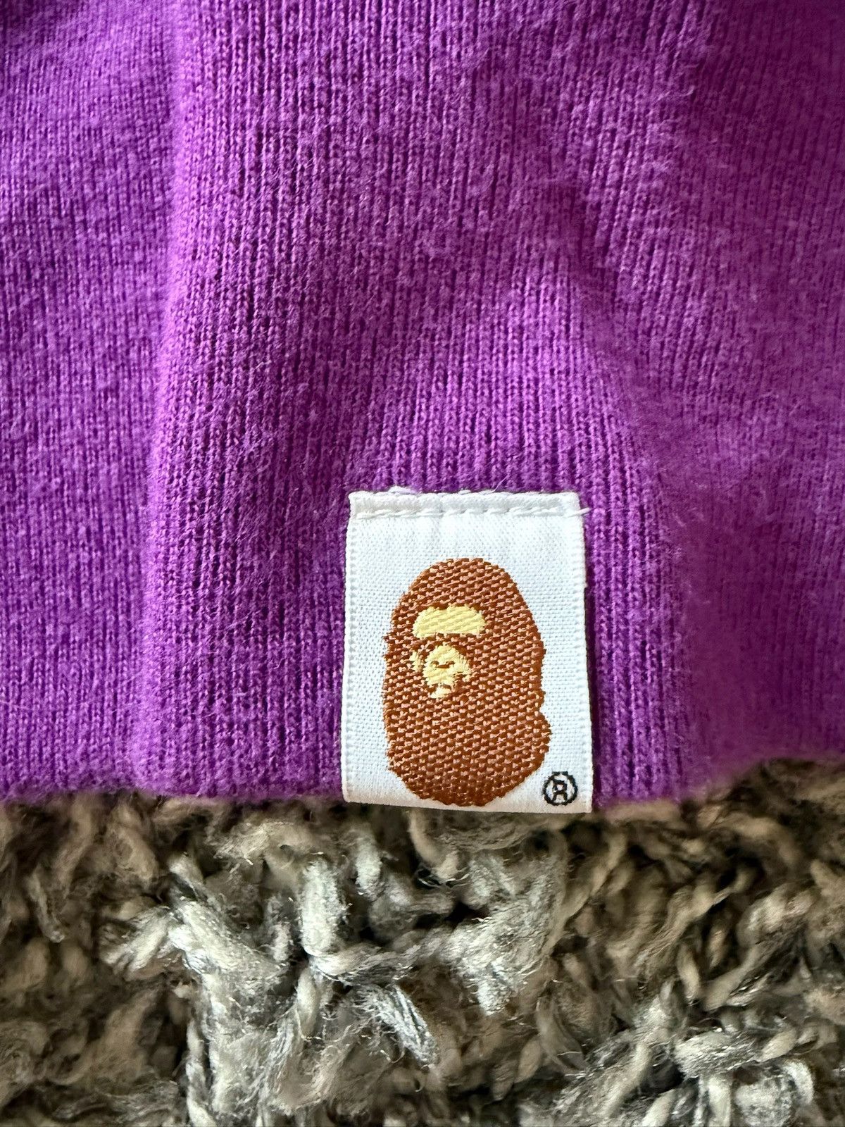 Bape Bape Purple Camo Shark Zip Up Size US S / EU 44-46 / 1 - 6 Thumbnail