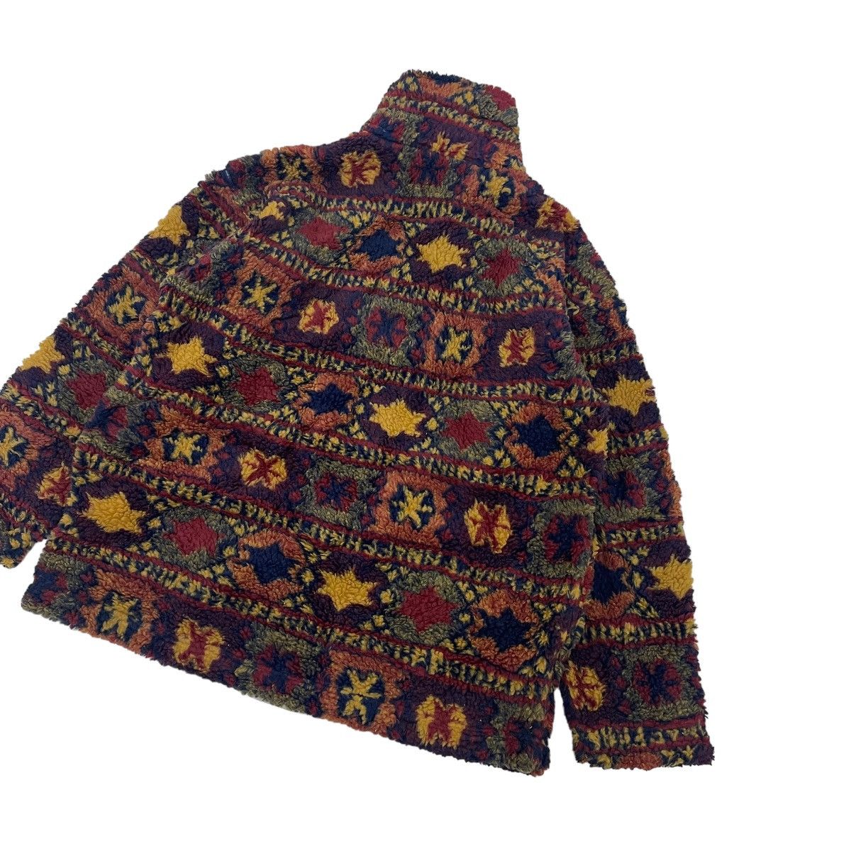 Art Comes First ⚡️Vintage Ratonlaveur Printed Sherpa Fleece Half Zip Sweater Size US L / EU 52-54 / 3 - 9 Thumbnail