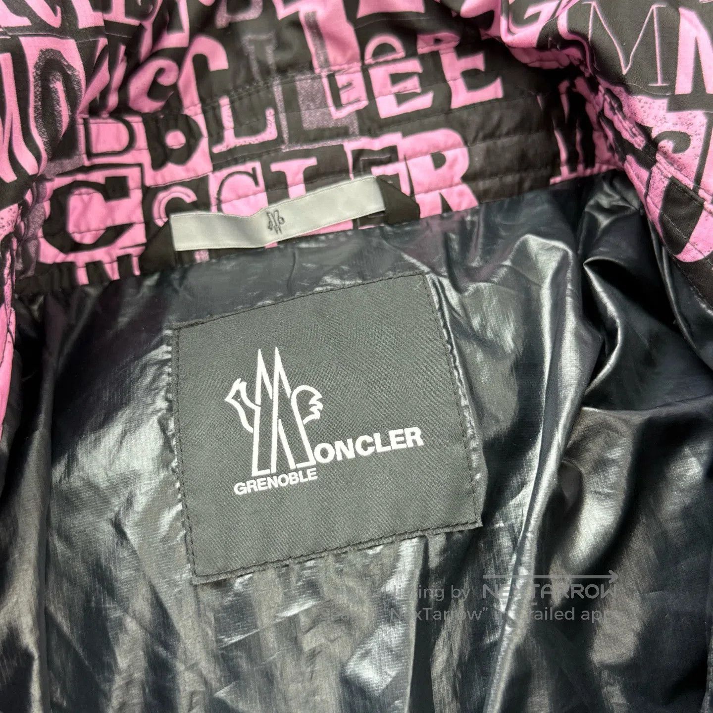 Moncler Moncler Letter Logo Stand Collar Zipper Down Jacket| Size US M / EU 48-50 / 2 - 4 Thumbnail