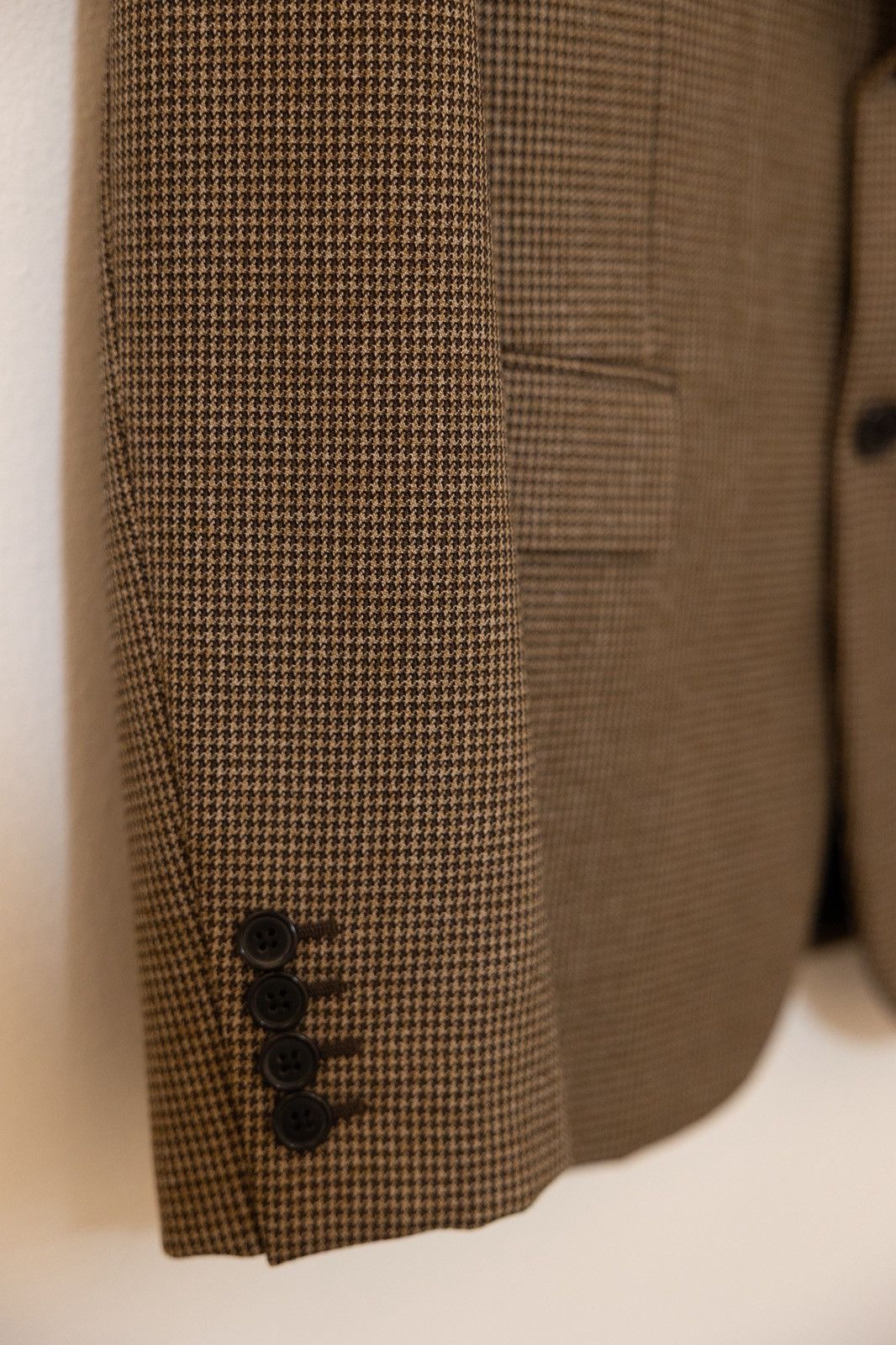 Saint Laurent Paris Saint Laurent by Hedi Slimane FW14 Houndstooth Blazer Size 44S - 2 Thumbnail