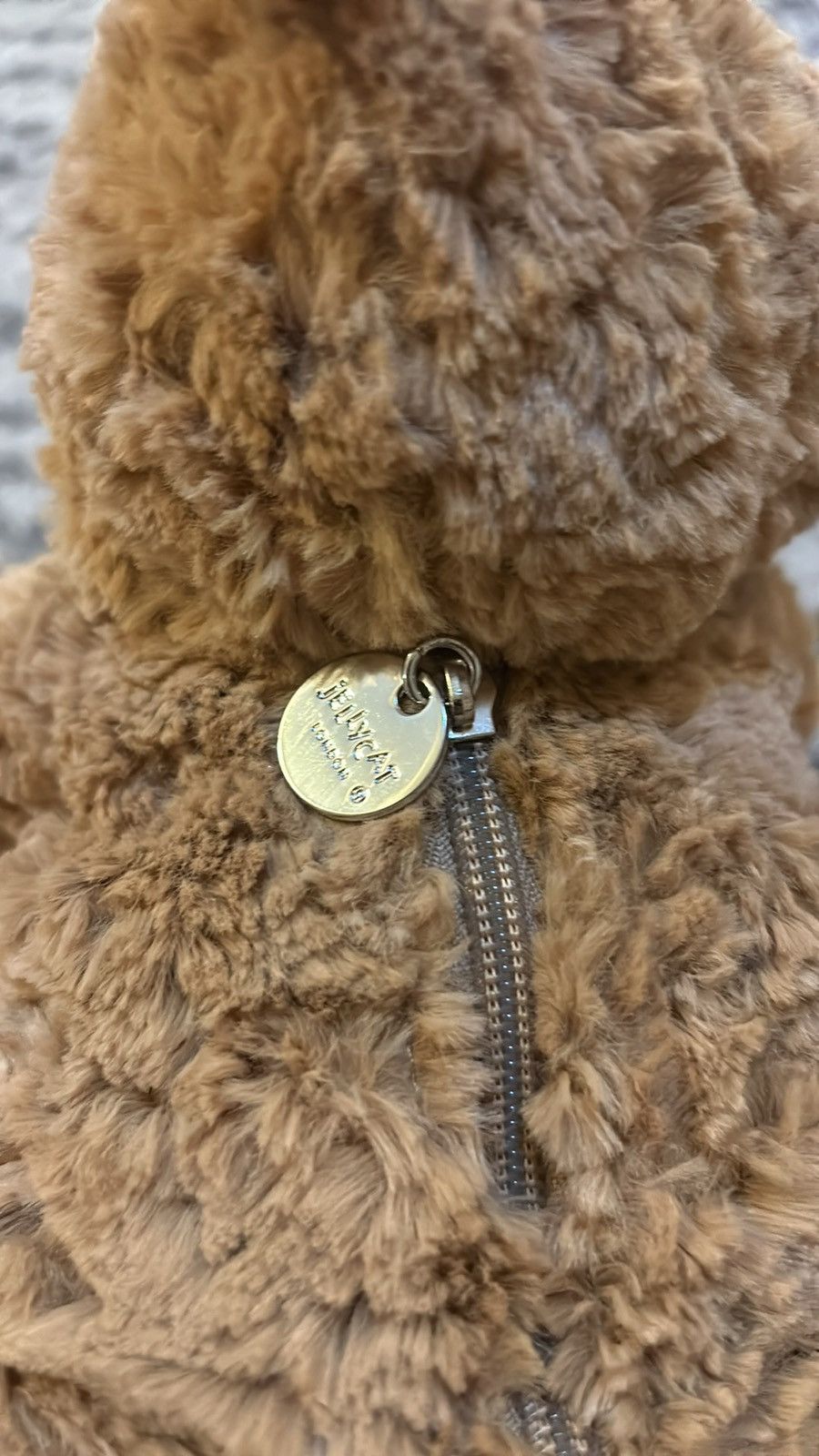Other JELLYCAT Bartholomew Bear soft woven backpack 32cm Size ONE SIZE - 5 Thumbnail