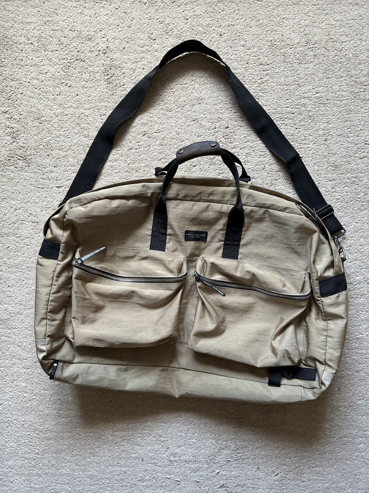 Yohji Yamamoto 1990s YSACCS POUR HOMME YOHJI YAMAMOTO Nylon Duffle Bag Size ONE SIZE - 8 Thumbnail