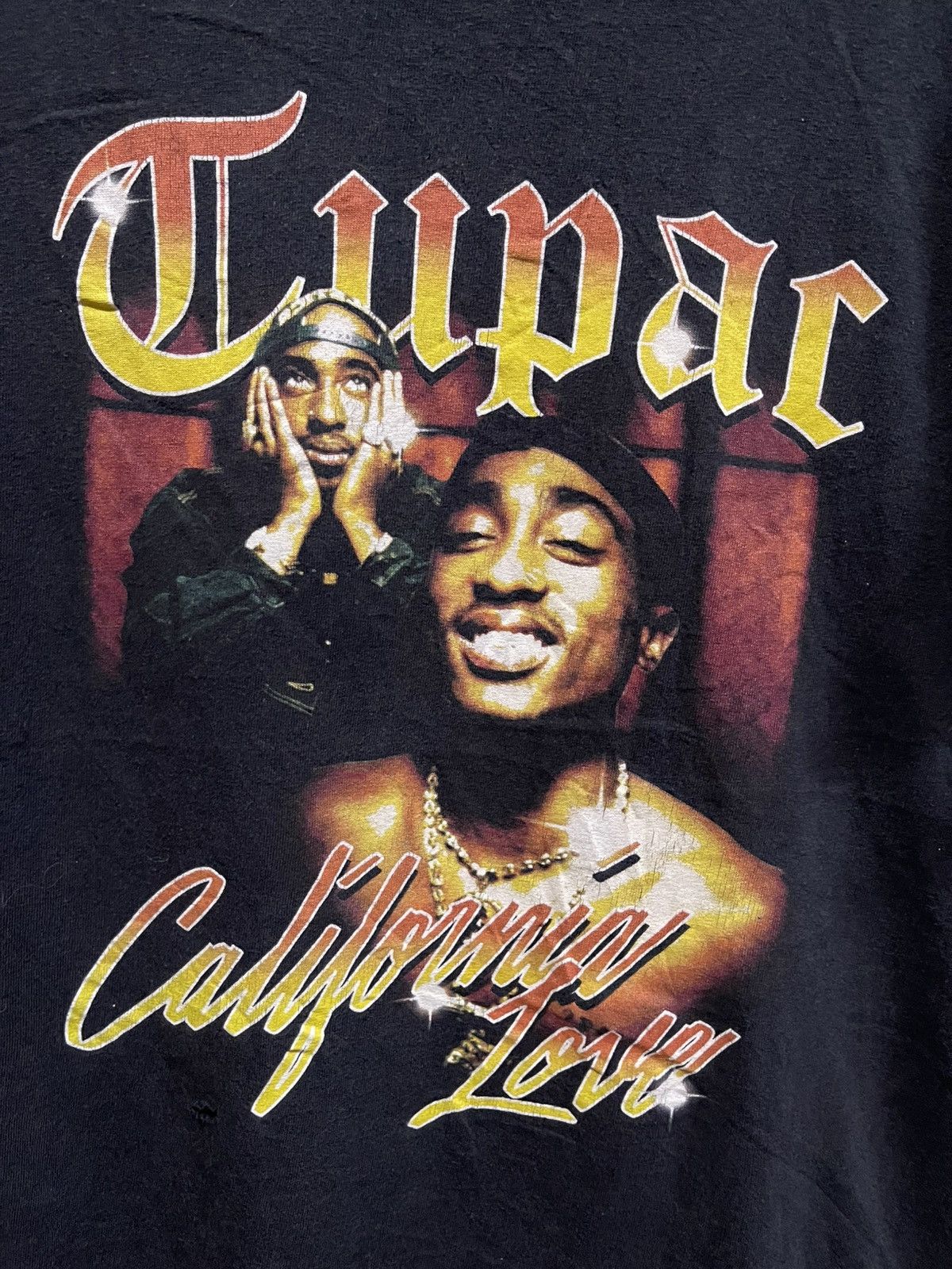 Rap Tees Tupac Shakur " California Love "🔥🔥🔥 Size US XL / EU 56 / 4 - 2 Thumbnail