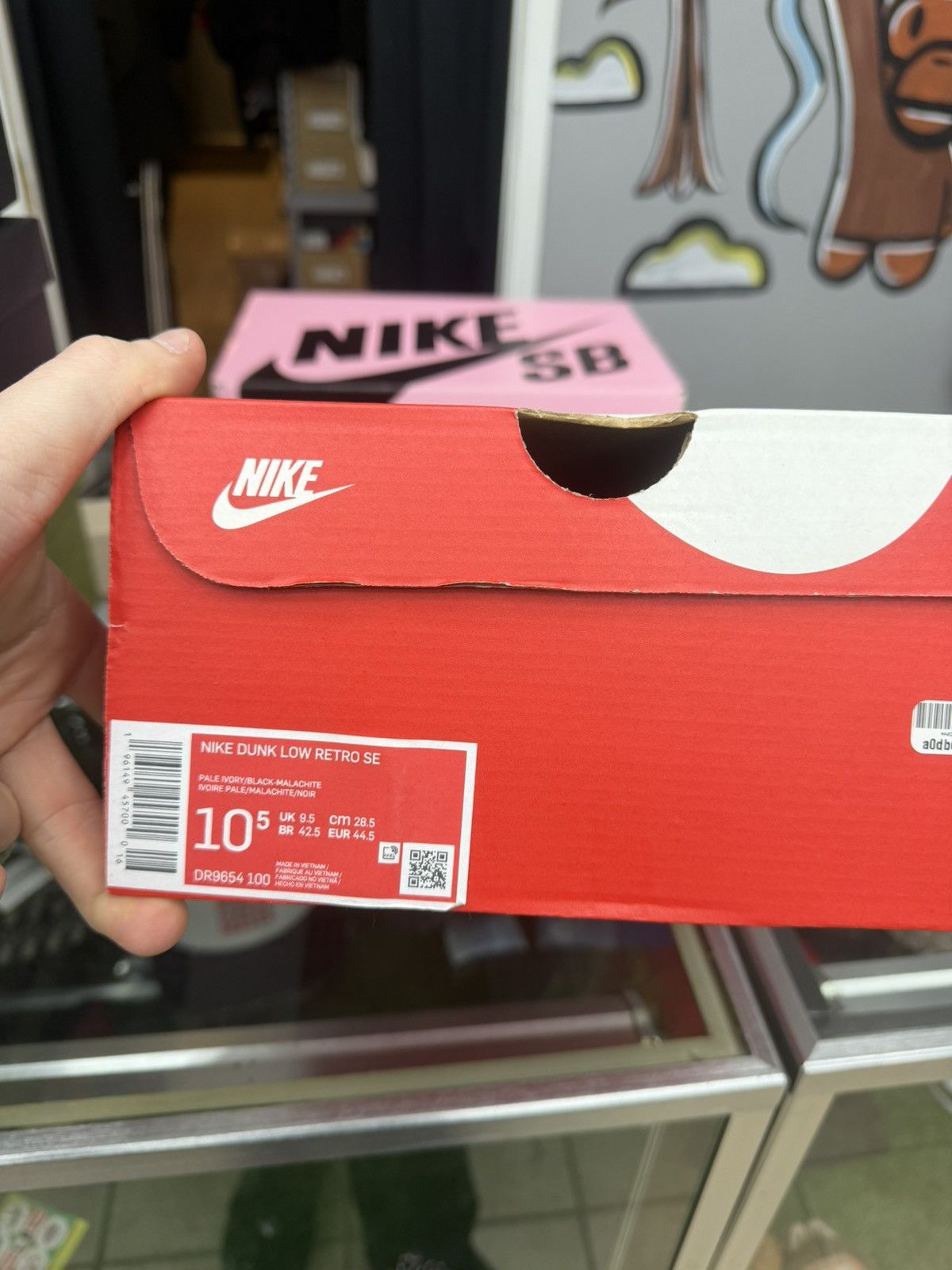 Nike Size 10.5 - Nike Dunk Low Lottery Pack Green Size US 10.5 / EU 43-44 - 11 Thumbnail