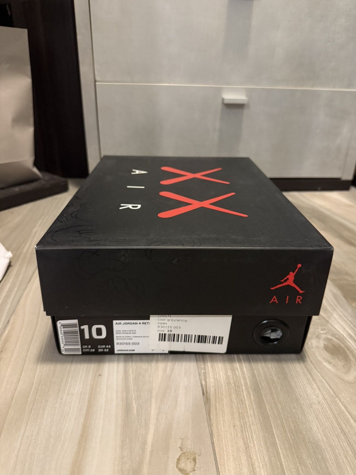 Jordan Brand × Kaws KAWS Jordan 4 Retro Cool Grey Size US 10 / EU 43 - 12 Thumbnail