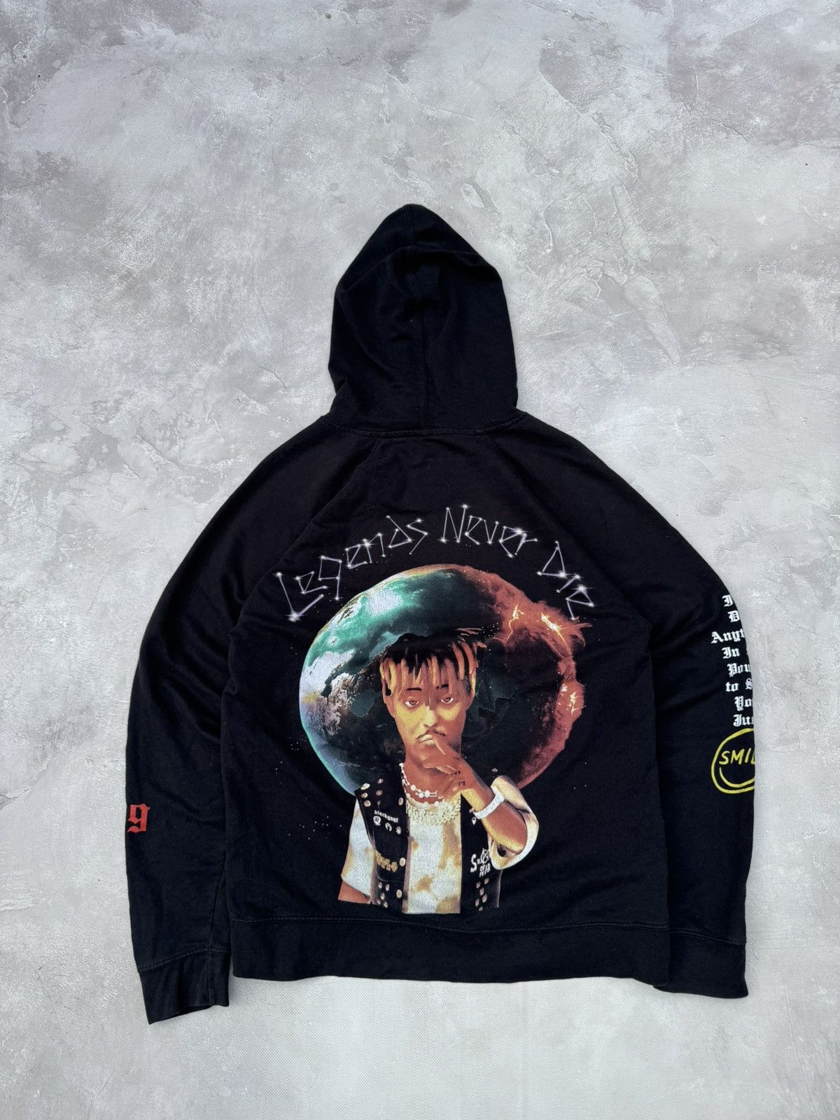 Band Tees Juice Wrld 999 Legend Newer Die Album Promo Hoodie Size US M / EU 48-50 / 2 - 1 Thumbnail