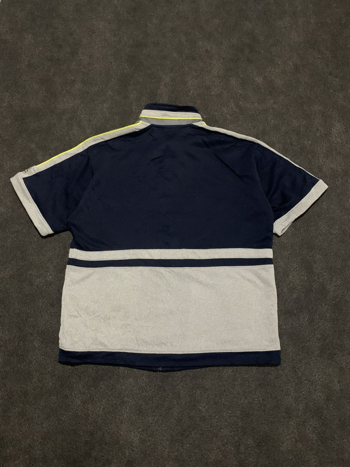 Kappa Vintage Kappa Japan Short Sleeve Track Jacket "COOL & DRY Size US M / EU 48-50 / 2 - 12 Thumbnail