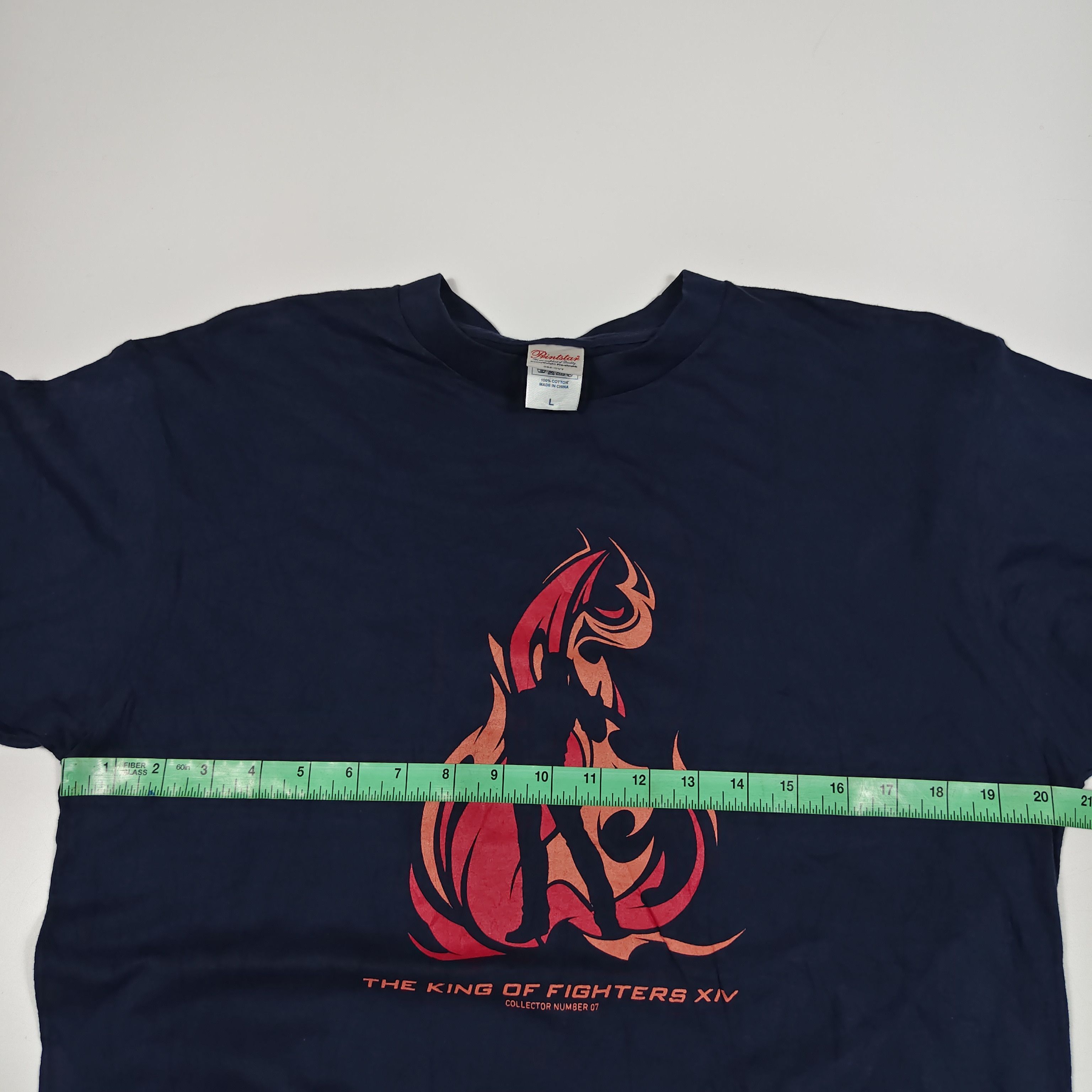 Anime The King of Fighters XIV Collector 07 SNK Kyo Flame #F Size US M / EU 48-50 / 2 - 5 Thumbnail