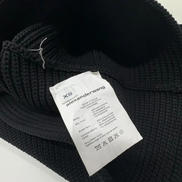 Alexander Wang Alexander Wang Black Puff Sleeve Sweater for Women - Size XS / US 0-2 / IT 36-38 - 6 Thumbnail