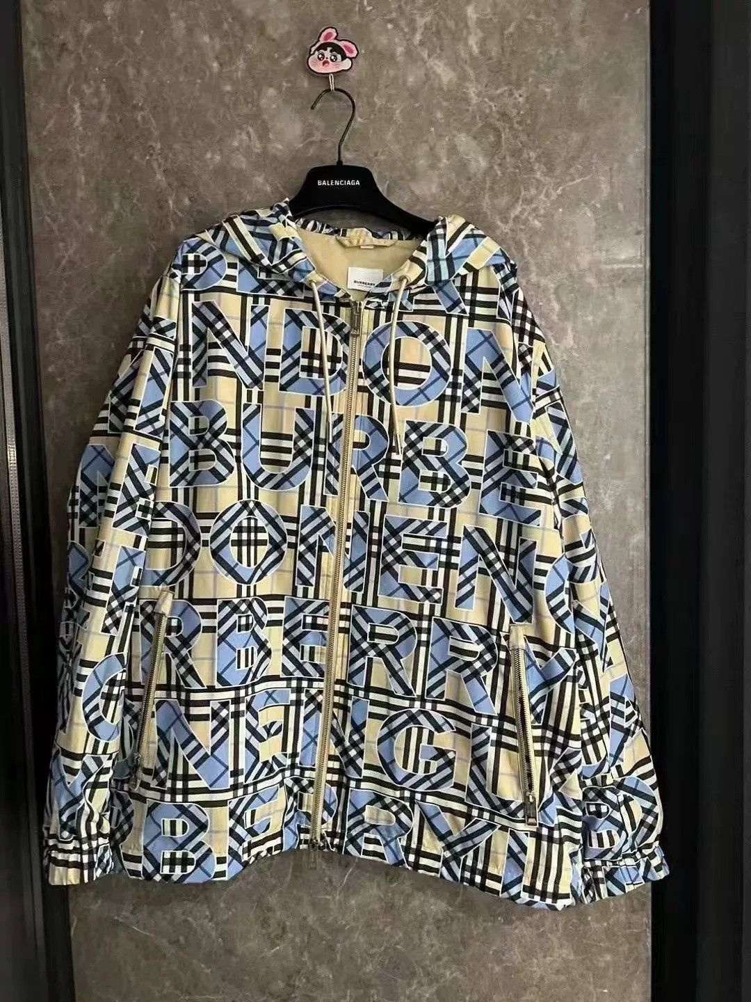 Burberry Burberry Printed Hooded Jacket Size US L / EU 52-54 / 3 - 1 Thumbnail