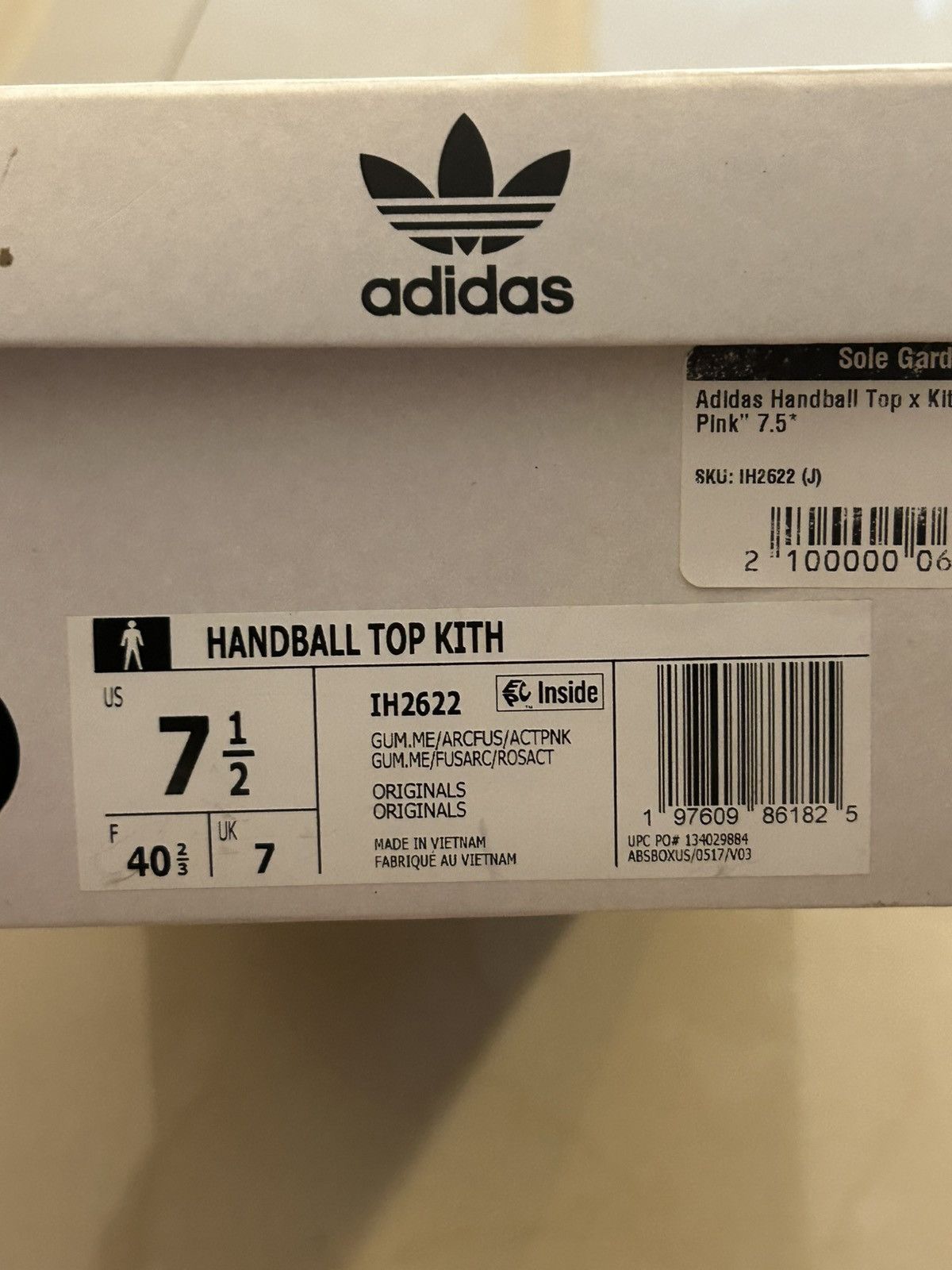 Adidas × Kith Adidas x kith handball gum pink Size US 7.5 / EU 40-41 - 7 Thumbnail