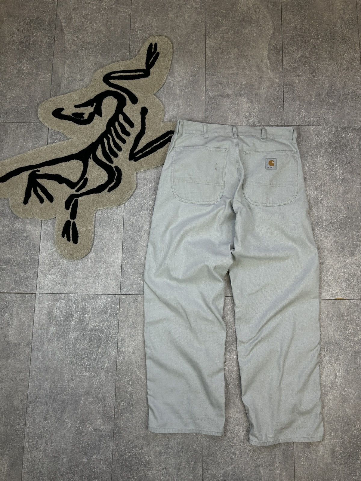Carhartt Mens Vintage Carhartt Wip Wide Simple Pant rare y2k baggy Size US 34 / EU 50 - 19 Thumbnail