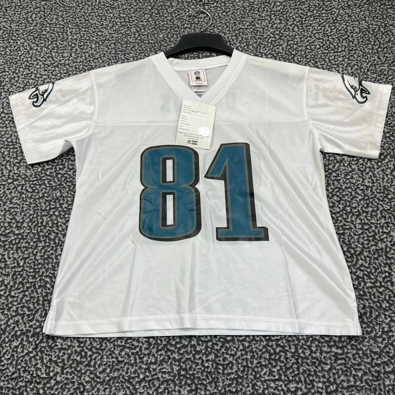 NFL Philadelphia Phillies Owens #81 Jersey Shirt Women New L Size L / US 10 / IT 46 - 1 Thumbnail