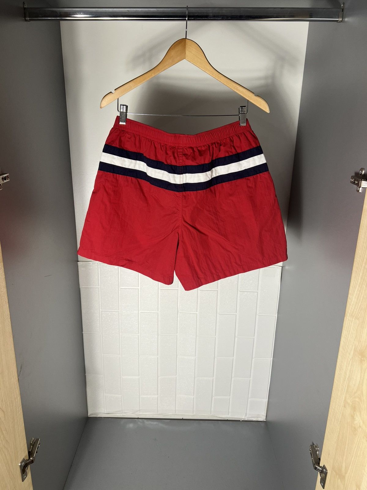 Polo Ralph Lauren × Vintage VERY RARE POLO SPORT RALPH LAUREN NYLON DESIGNER SHORTS 90s Size US 32 / EU 48 - 11 Thumbnail