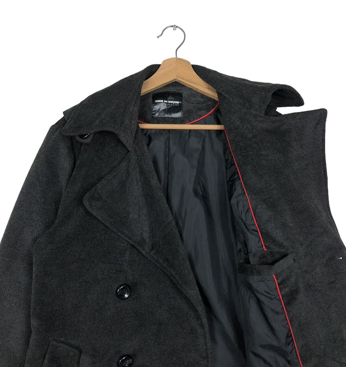 Comme des Garcons 🔥S13915 COMME DES GARCONS EAU DE PARIUM WOOL JACKET Size US L / EU 52-54 / 3 - 12 Thumbnail