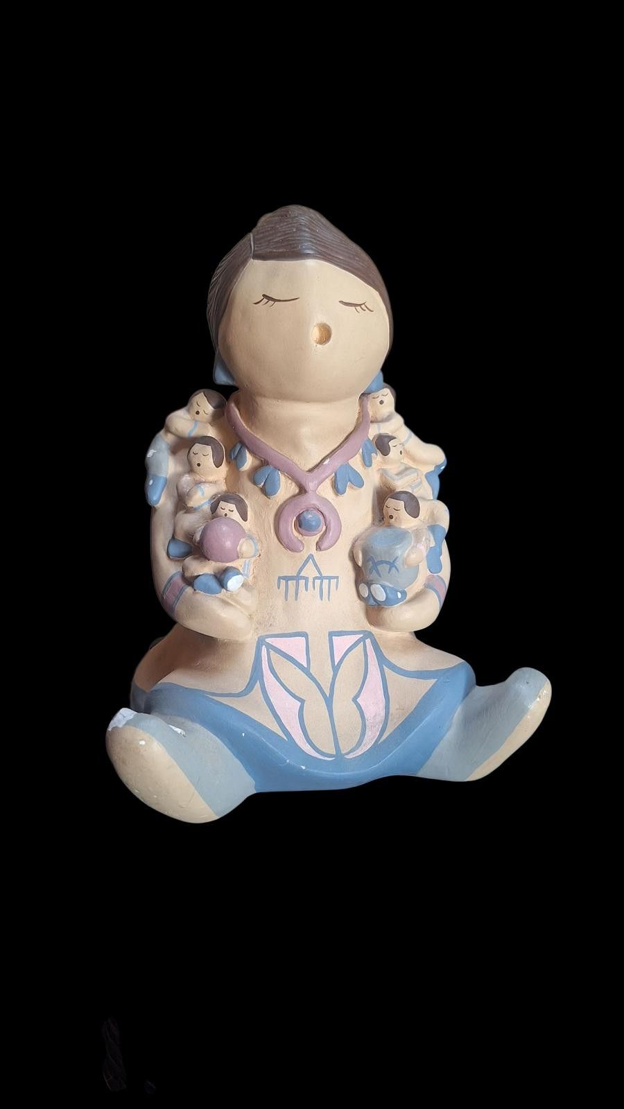 Designer Southwest Traditions Storytellers 8” Clay Figurine Size ONE SIZE - 1 Thumbnail