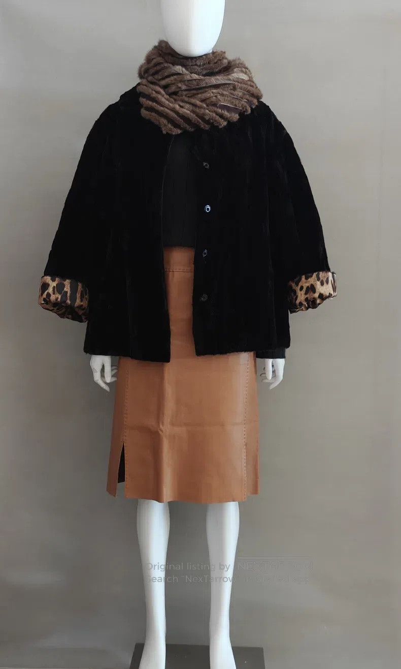 Hermes Hermes Leather Sheepskin Skirt Size 27" / US 4 / IT 40 - 3 Thumbnail