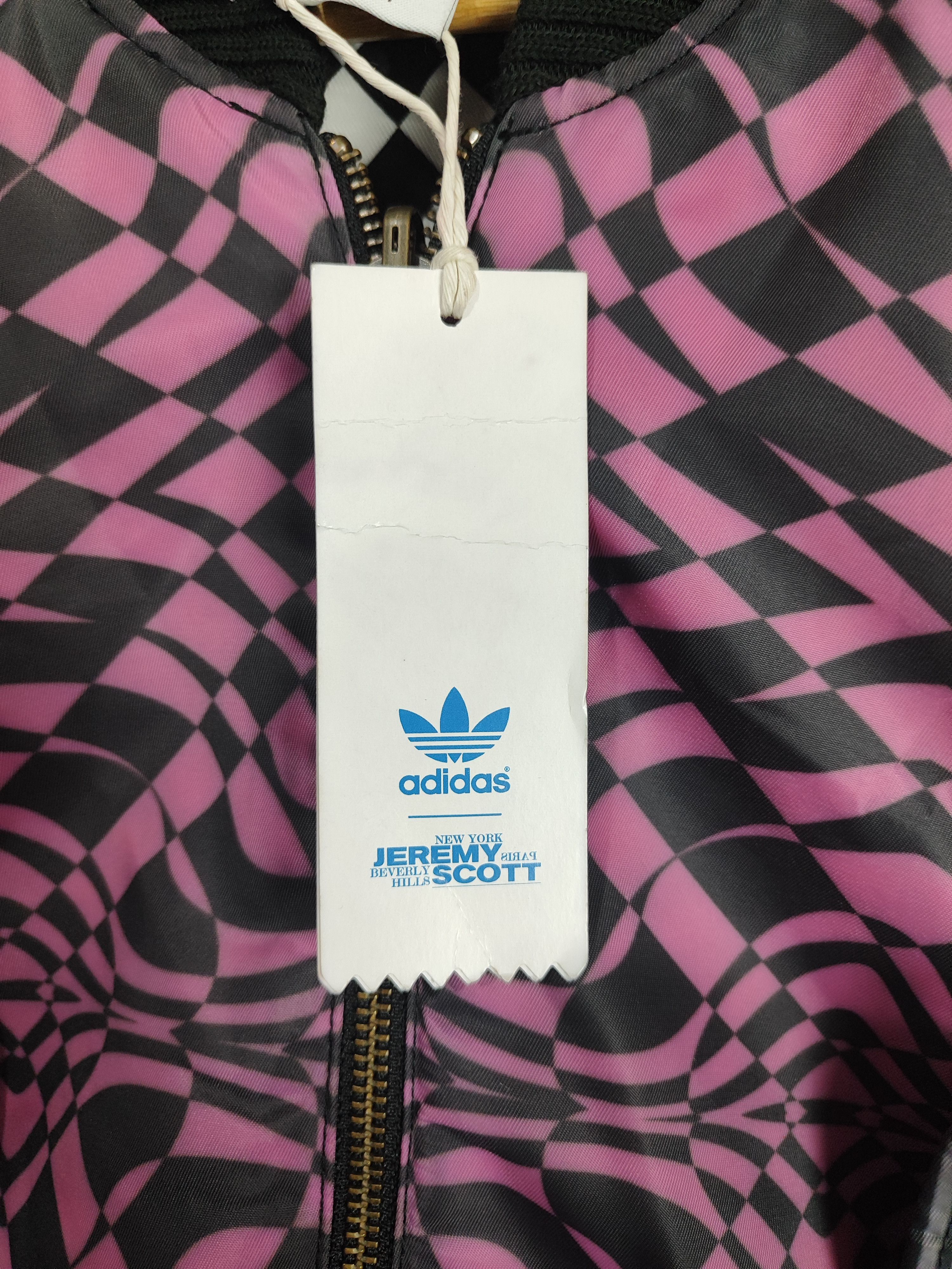 Adidas × Jeremy Scott Adidas x Jeremy Scott - Reversable Crop Bomber Jacket - Size M / US 6-8 / IT 42-44 - 4 Thumbnail