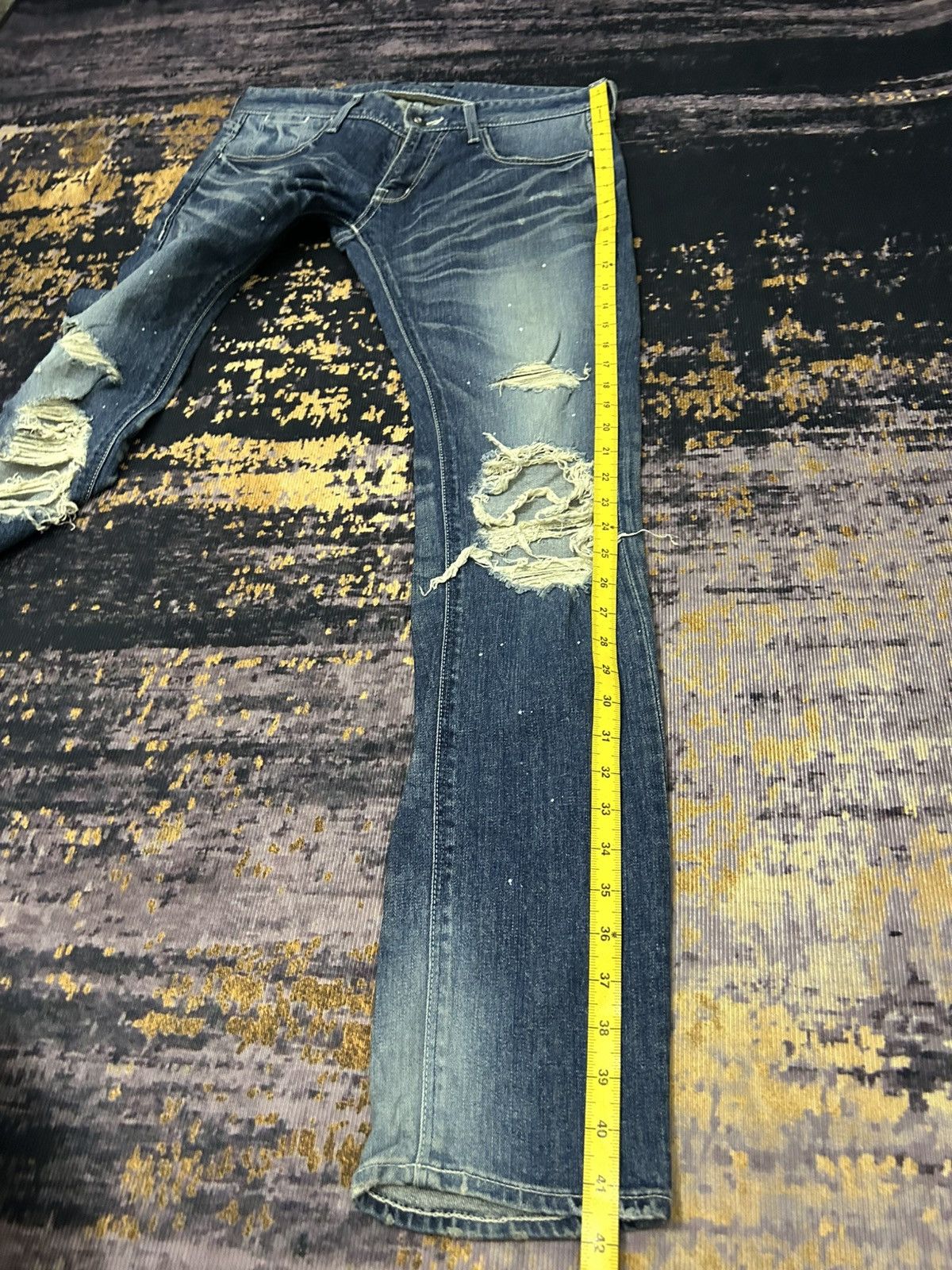 Undercover Black By Vanquish Disressed Jeans Undercover Style Size US 32 / EU 48 - 23 Thumbnail