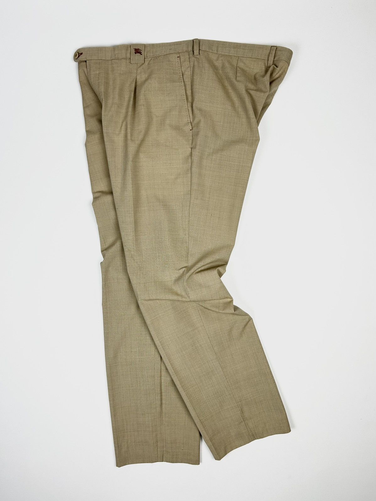 Burberry Burberry Wool Trousers casual pants Size US 36 / EU 52 - 2 Thumbnail