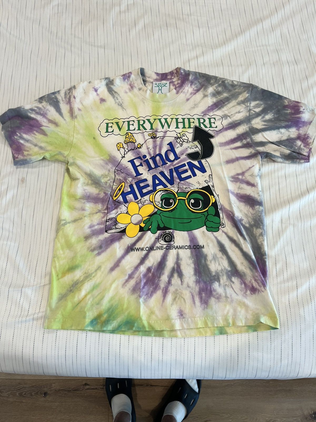 Online Ceramics Online Ceramics Find Heaven Tie Dye Tee Size US L / EU 52-54 / 3 - 1 Thumbnail