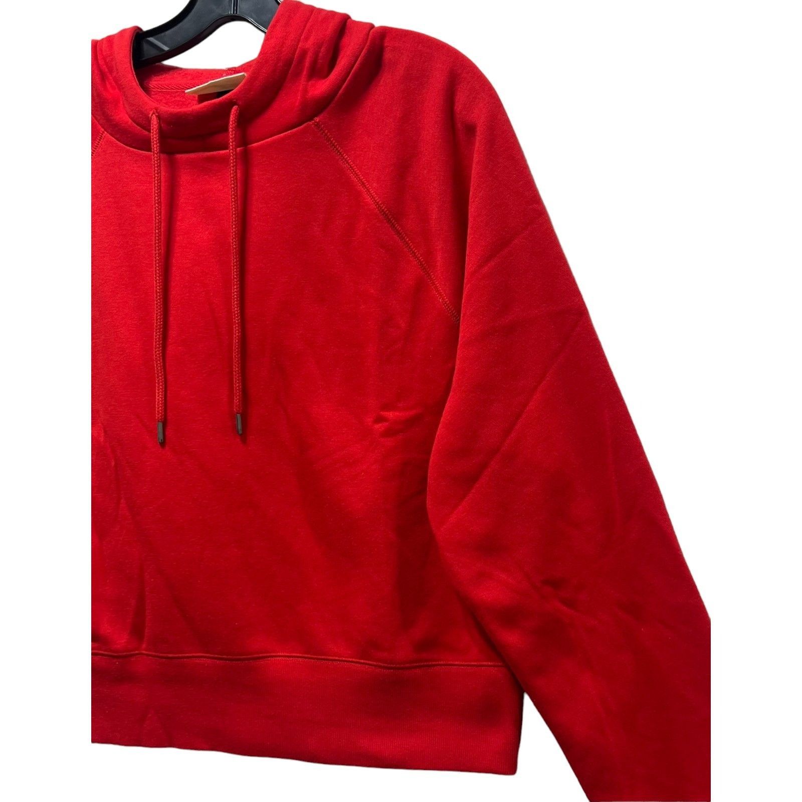 Other Universal Thread - Women's Long Sleeve Hooded Sweater - Red Size L / US 10 / IT 46 - 14 Thumbnail