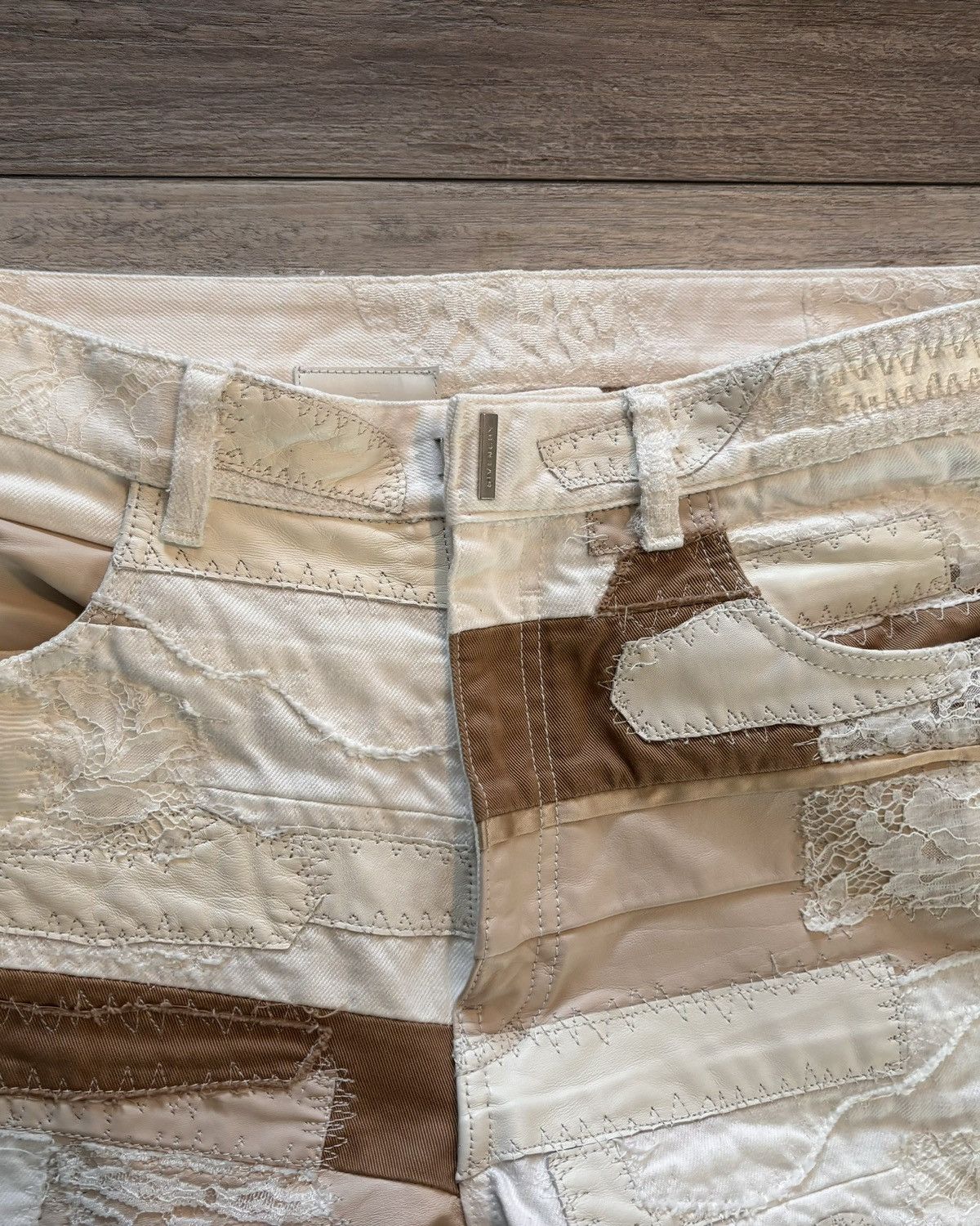 Alyx Lace Leather Boro Paneled Denim Size US 34 / EU 50 - 3 Thumbnail