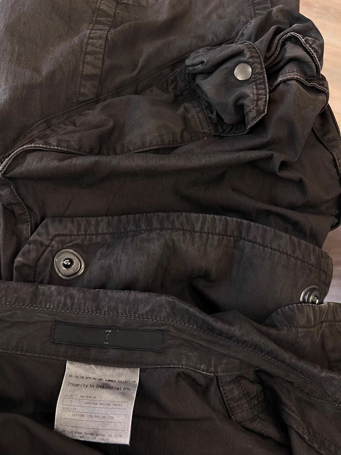 Julius Julius 7 Gas Mask Pocket Lapel Long Coat, Military Style Size US M / EU 48-50 / 2 - 9 Thumbnail