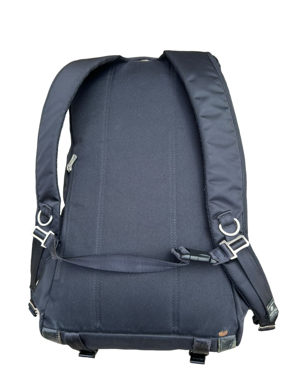 MasterPiece Vintage Masterpiece Japan Black Nylon Leather Backpack Bag Size ONE SIZE - 12 Thumbnail