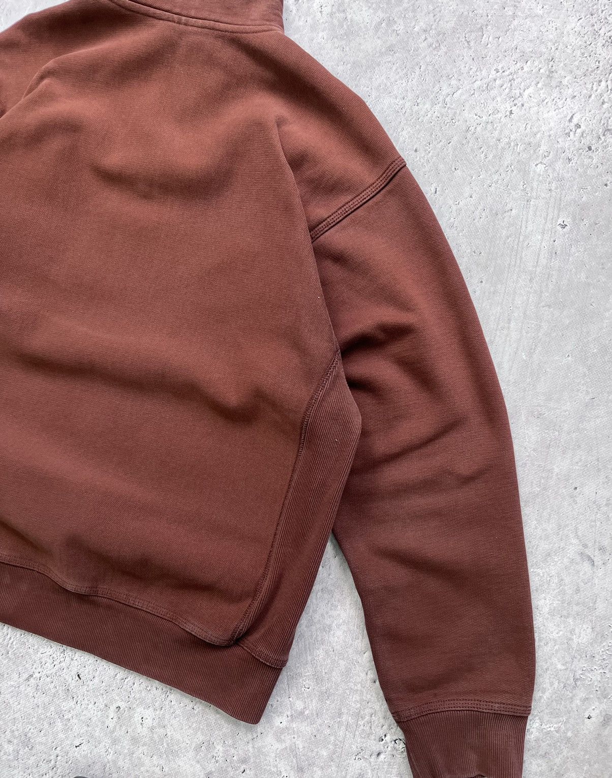 Carhartt × Vintage Y2K BOXY CARHARTT 1/3 zip sweatshirt HOODIE BIG LOGO Size US M / EU 48-50 / 2 - 10 Thumbnail
