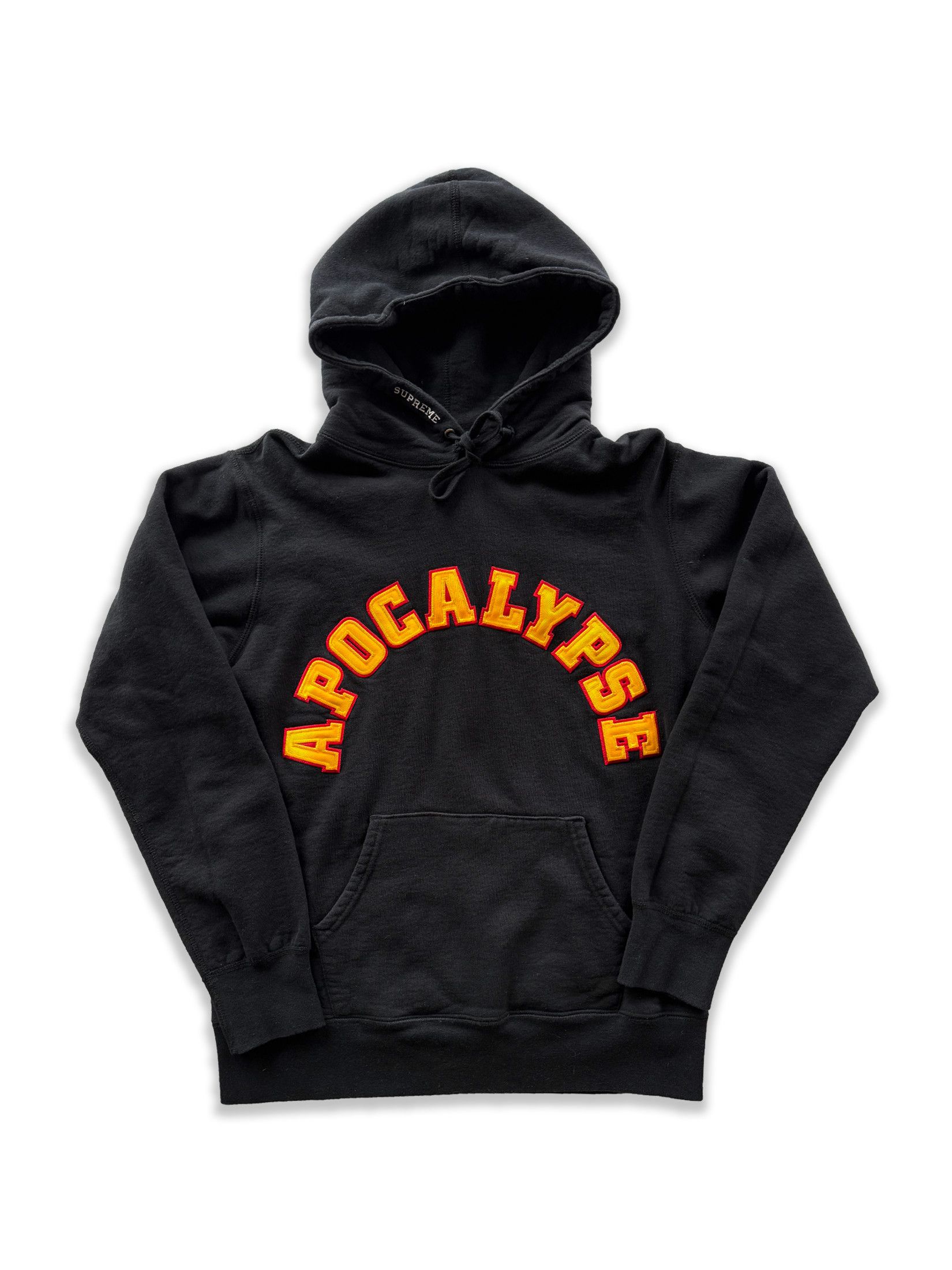 Pre-owned Supreme Ss16 Apocalypse Hoodie In Black