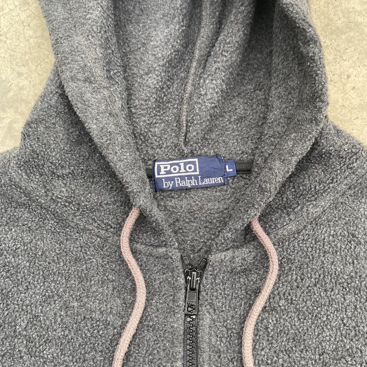 Polo Ralph Lauren Vintage Polo Ralph Lauren Full Zipper Hoodie Fleece Size US L / EU 52-54 / 3 - 11 Thumbnail