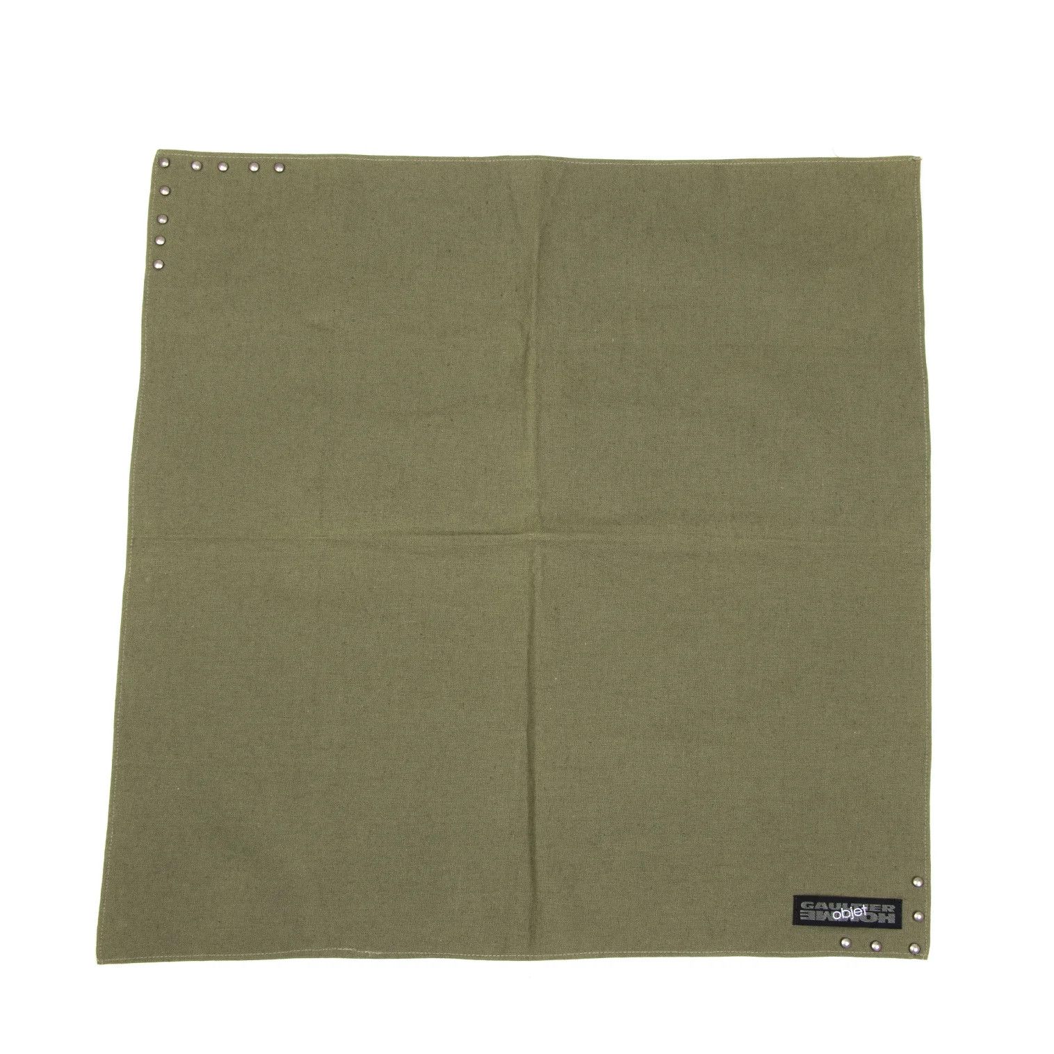 Jean Paul Gaultier Studded Scarf in Khaki Size ONE SIZE - 1 Thumbnail