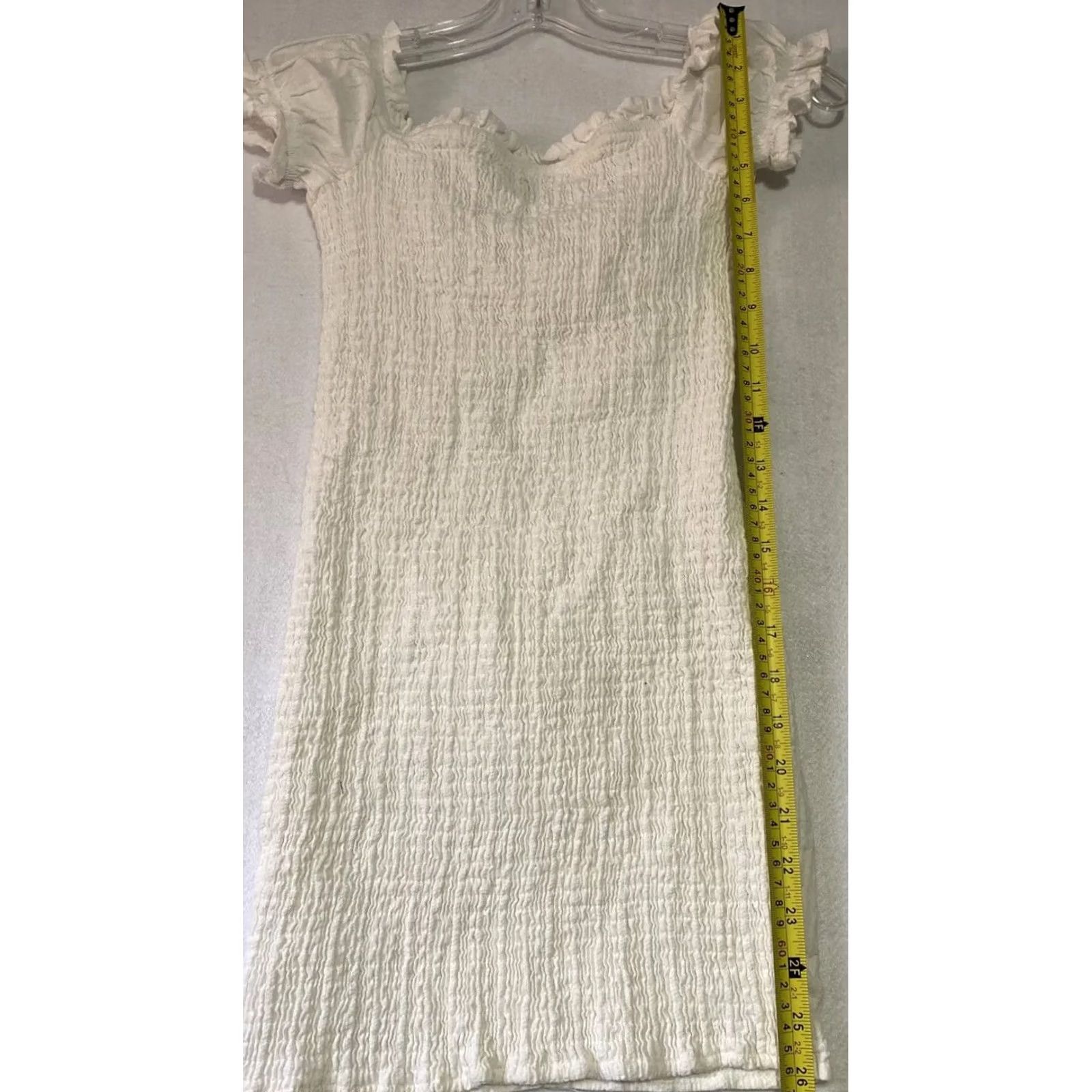 Vintage Polly Peasant Top Tank Womens Regular 2 White Long Sleeve Round Neck Casual Polyester Peasant All Seasons Mens/Womens Size XS / US 0-2 / IT 36-38 - 4 Thumbnail