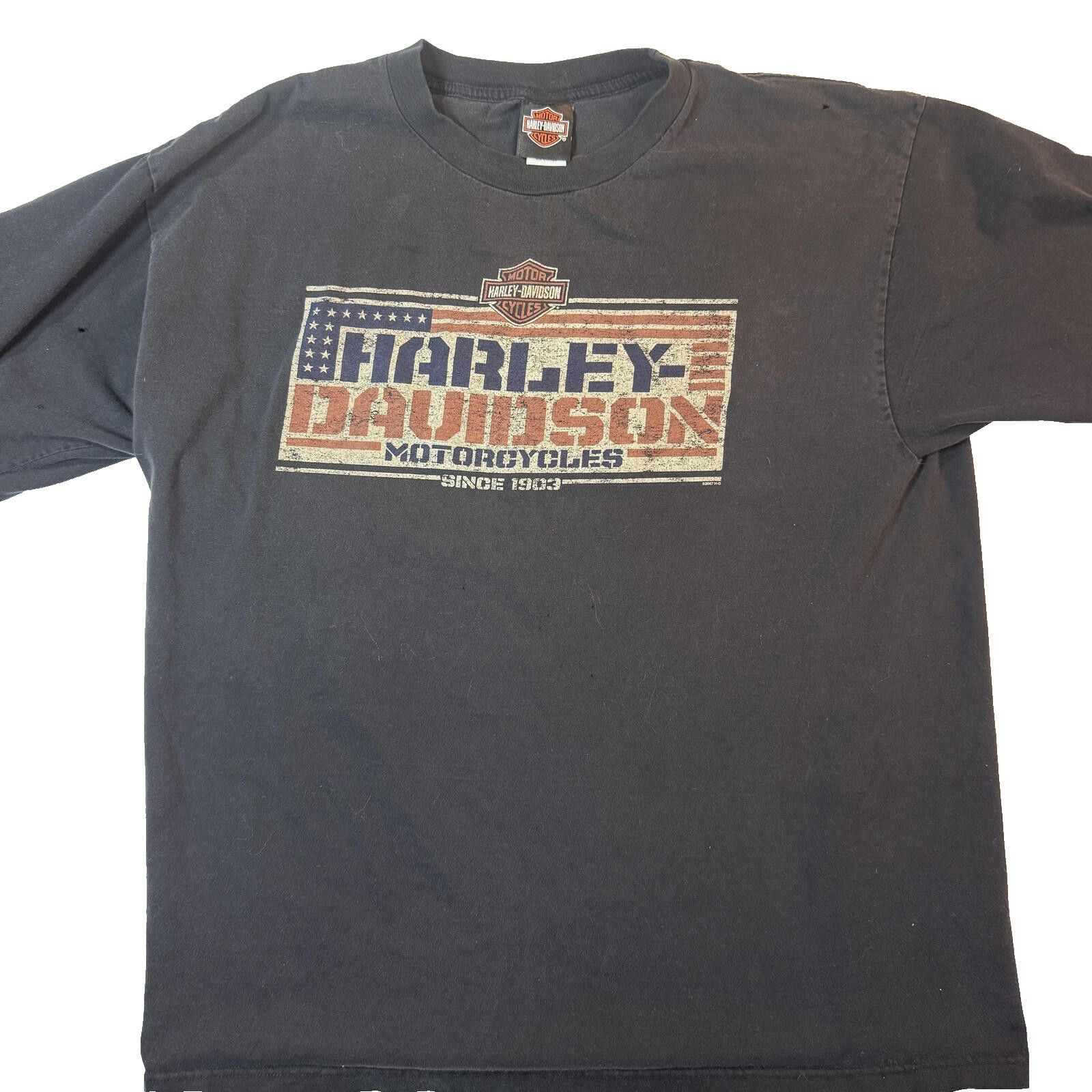 Harley Davidson Harley-Davidson 2007 TShirt Mens 2XL Biker Kansas City Y2K Size US XXL / EU 58 / 5 - 1 Thumbnail