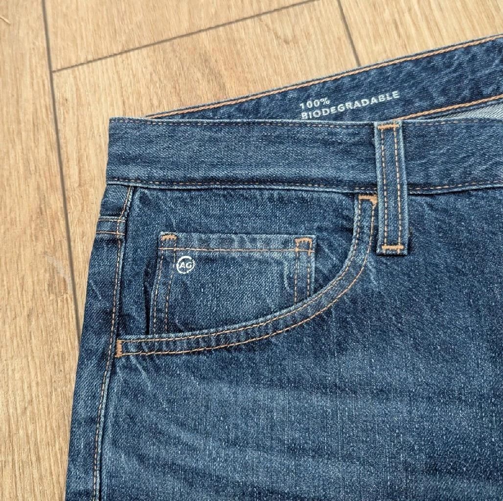 AG Adriano Goldschmied Adriano Goldschmied AG Tellis Slim Straight Jeans 40 x 34 Size US 40 / EU 56 - 3 Thumbnail