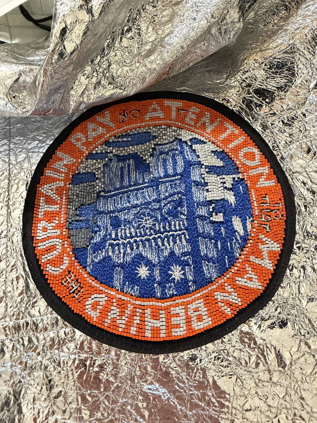 Louis Vuitton Virgil Abloh runway calfskin parka